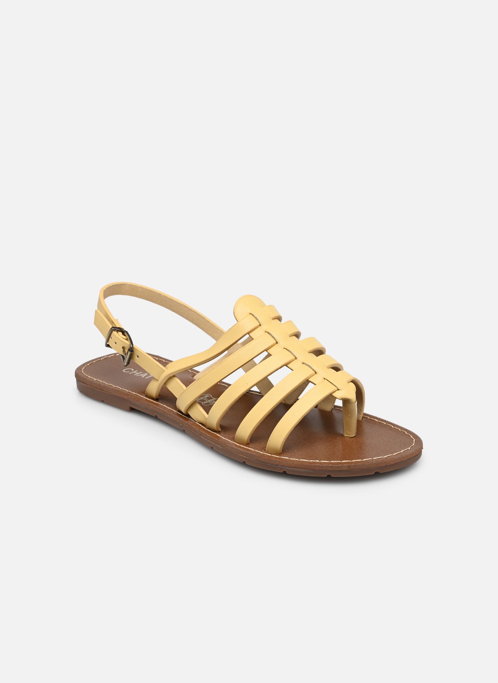Sandalen SHIRLEY dames geel Chattawak Sandalen SHIRLEY dames geel Butter