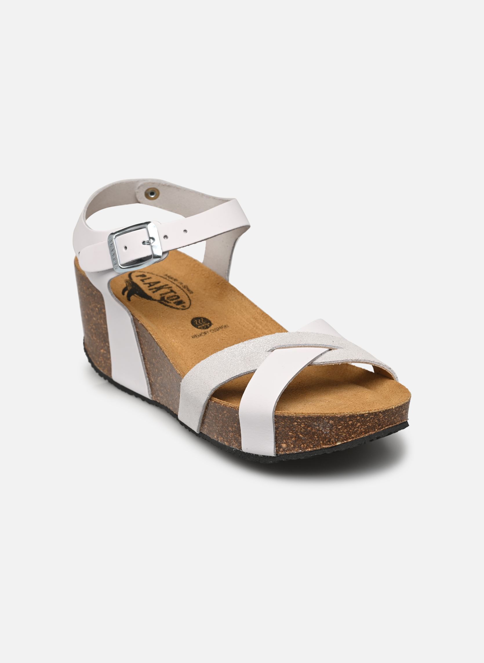 Sandales compensées et plateformes So Final femme blanc Plakton Sandales compensées et plateformes So Final femme blanc BLANCO BLANCO BOREAL