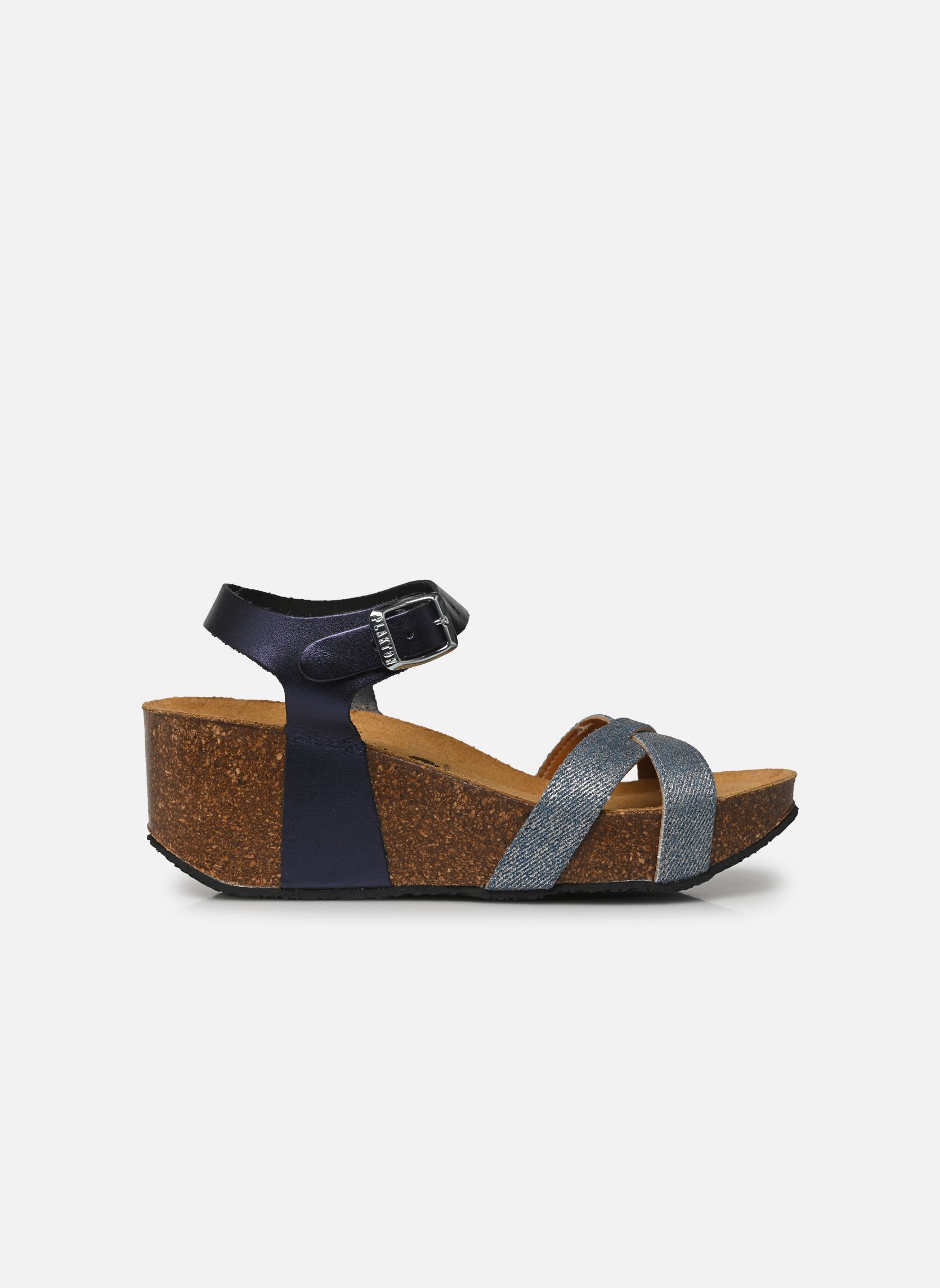 Sandalias y plataformas de cuña So Final mujer azul Plakton Sandalias y plataformas de cuña So Final mujer azul AZUL OCEAN