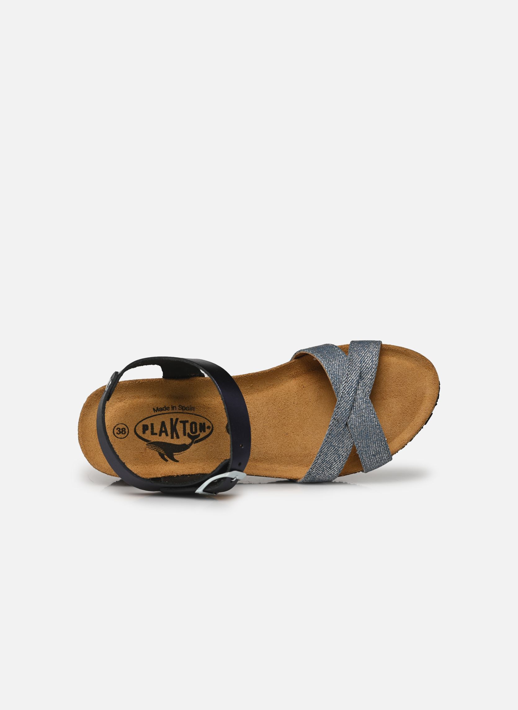 Sandalias y plataformas de cuña So Final mujer azul Plakton Sandalias y plataformas de cuña So Final mujer azul AZUL OCEAN