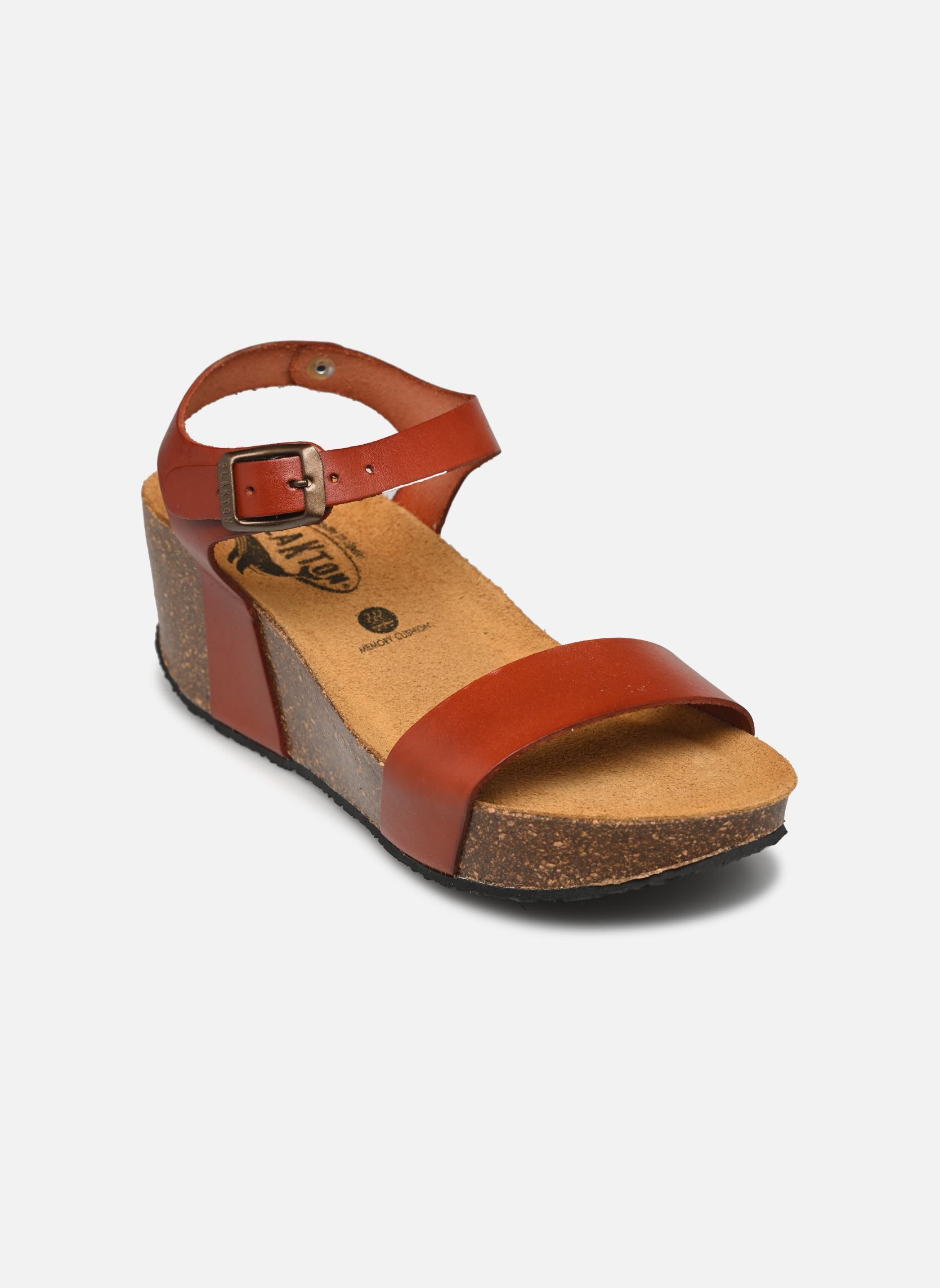 Sandali con zeppa e plateau So Kiss donna marrone Plakton Sandali con zeppa e plateau So Kiss donna marrone CUERO 4038