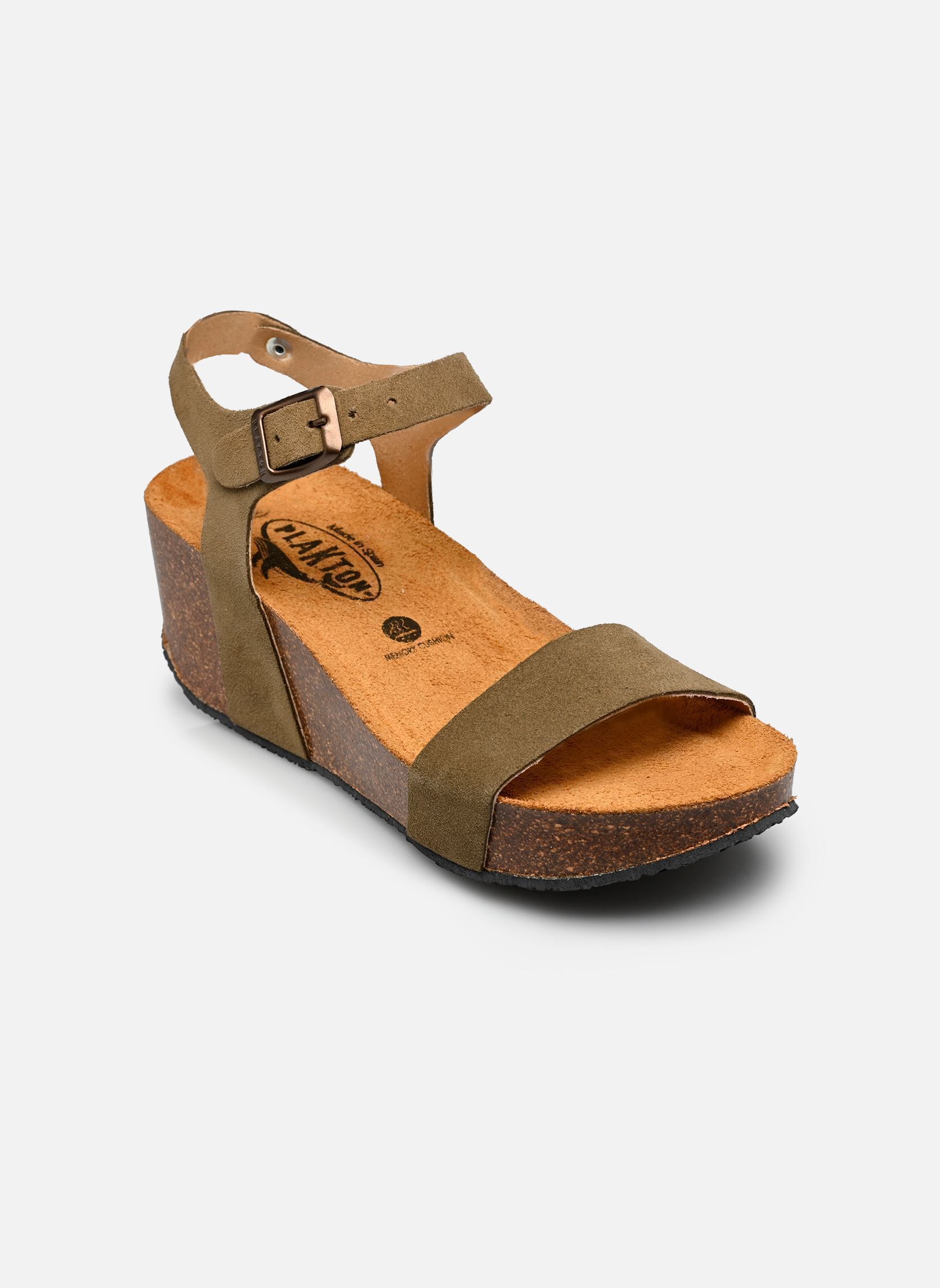 Sandales compensées et plateformes So Kiss femme vert Plakton Sandales compensées et plateformes So Kiss femme vert LIGHT KAKI 717 X