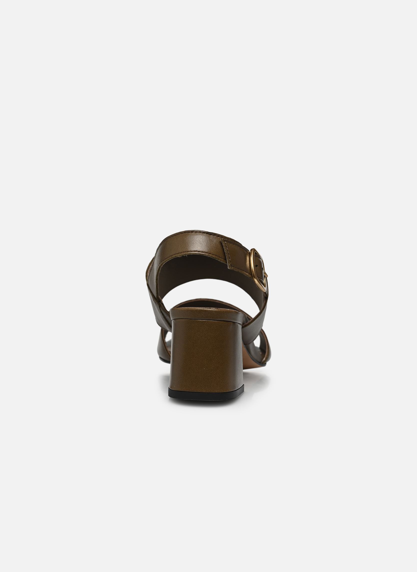 Sandali Belinda donna marrone Anonymous Copenhagen Sandali Belinda donna marrone SHINY LAMB OLIVE GREEN