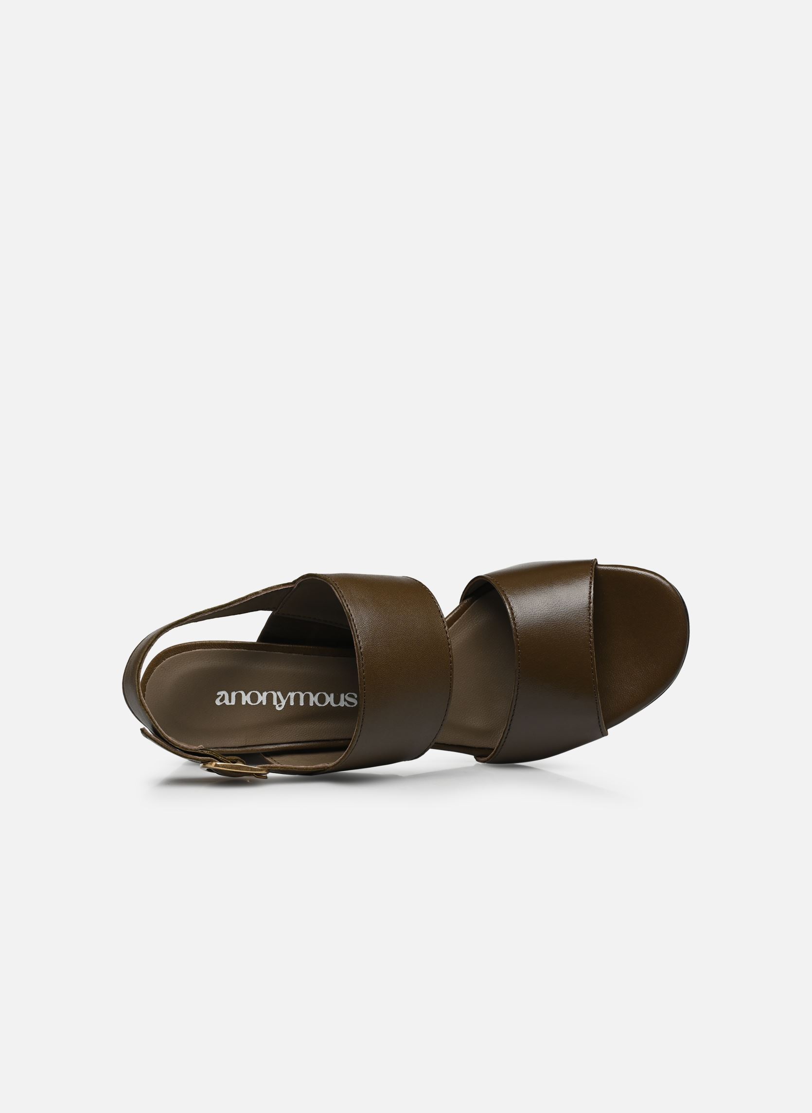 Sandali Belinda donna marrone Anonymous Copenhagen Sandali Belinda donna marrone SHINY LAMB OLIVE GREEN