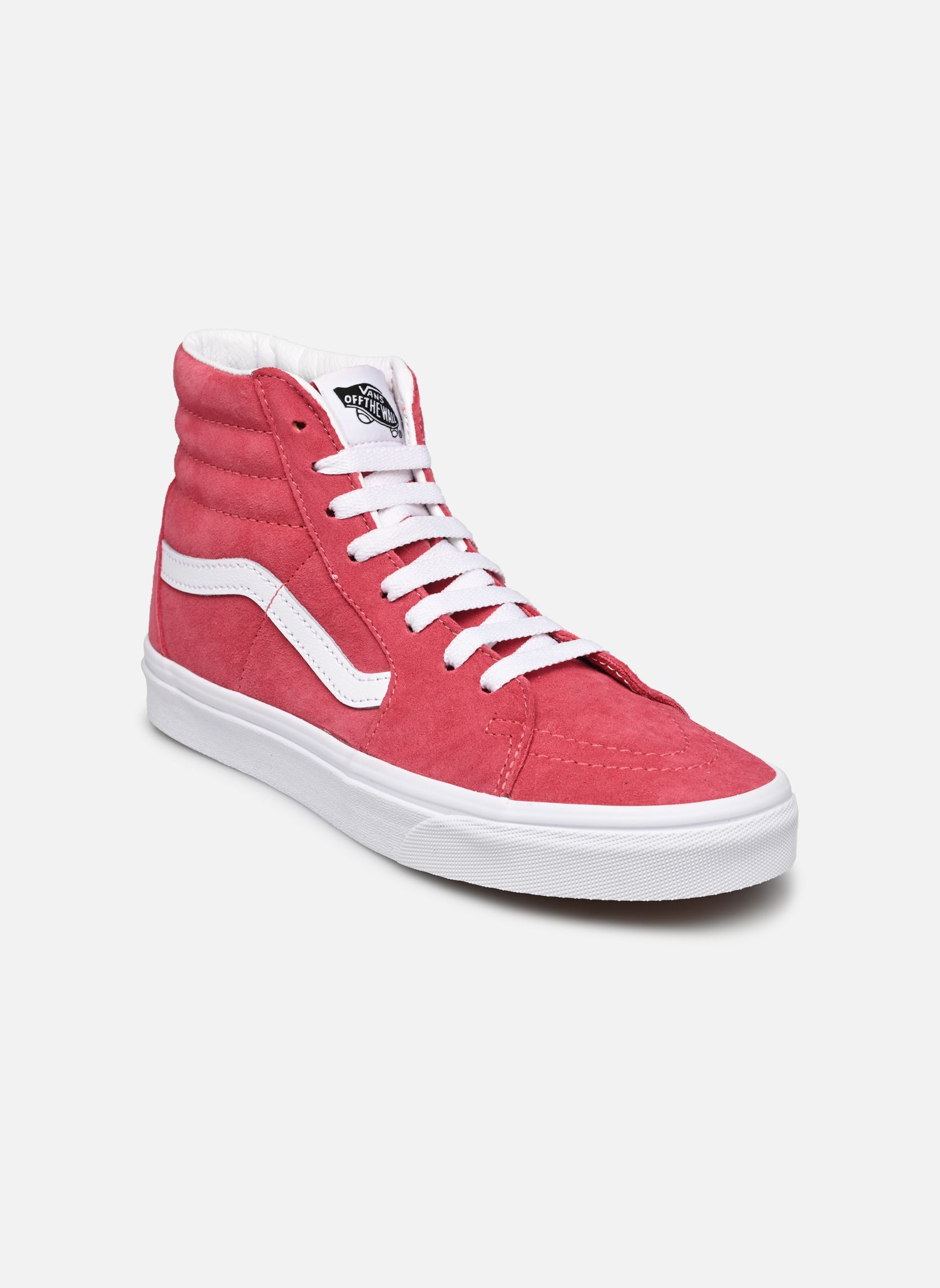 Baskets basses SK8-Hi femme rose Vans Baskets basses SK8-Hi femme rose PIG SUEDE HOLLY BERRY