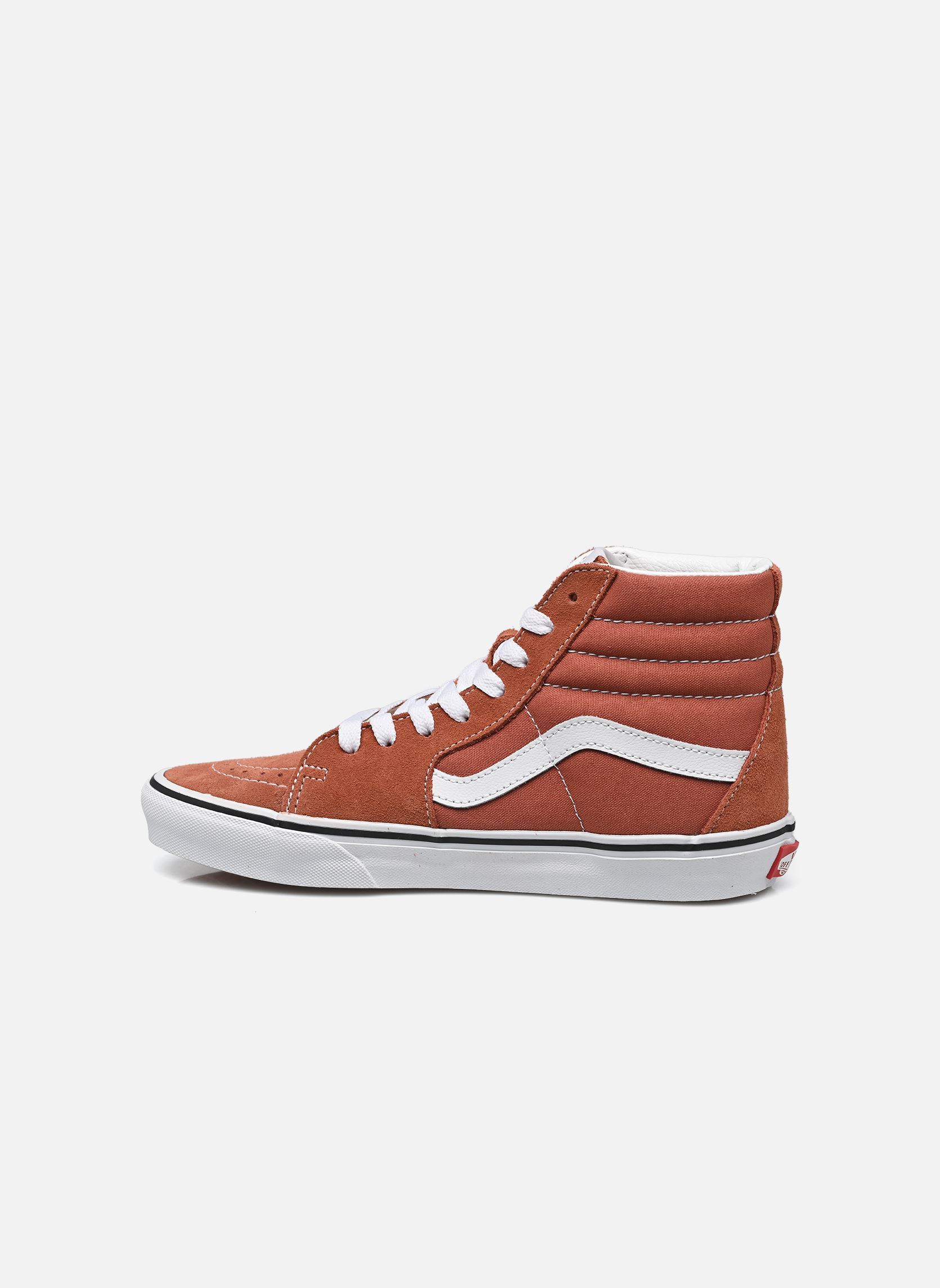 Baskets basses SK8-Hi orange Vans Baskets basses SK8-Hi orange COLOR THEORY AUBURN