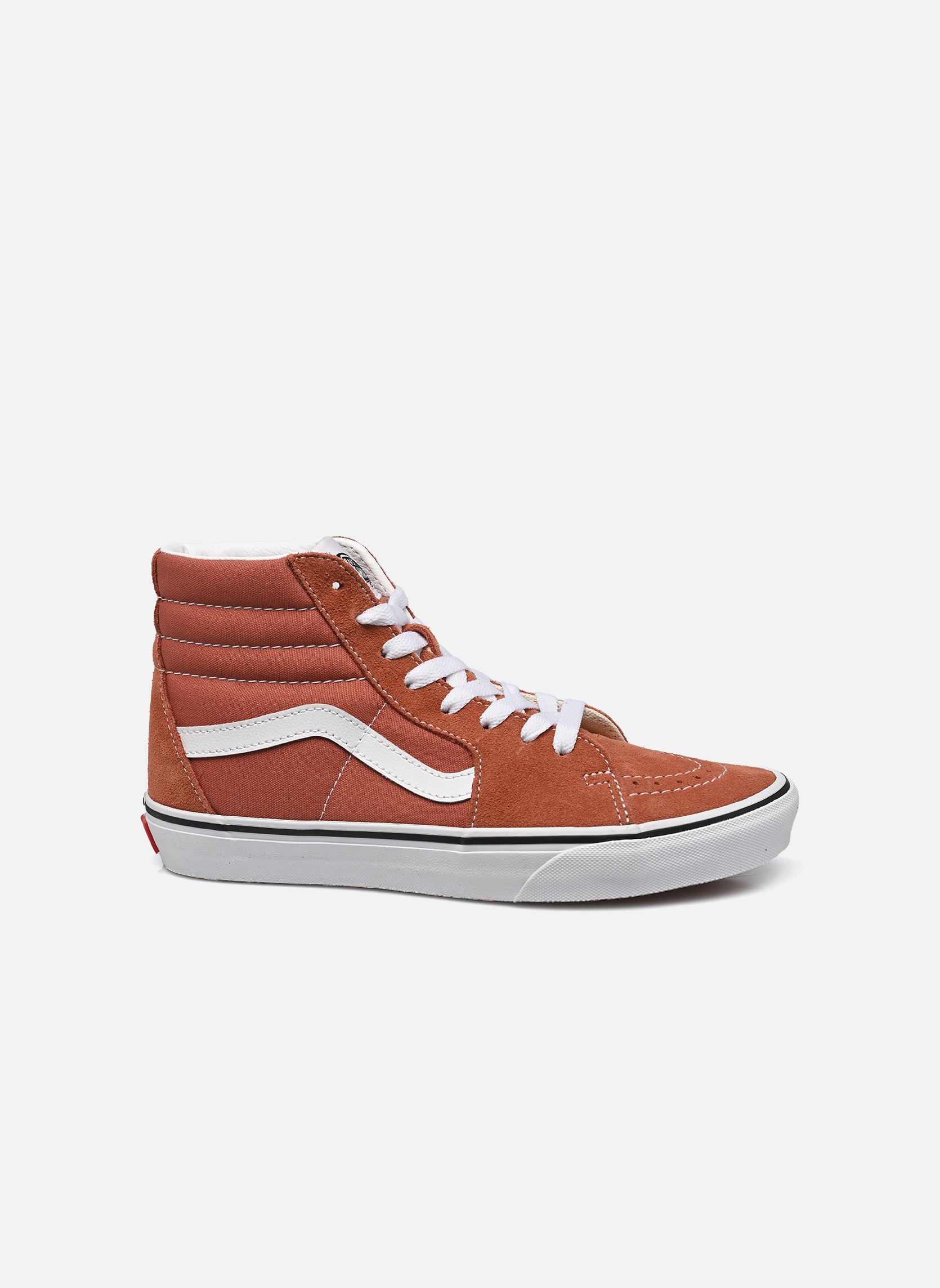 Baskets basses SK8-Hi orange Vans Baskets basses SK8-Hi orange COLOR THEORY AUBURN