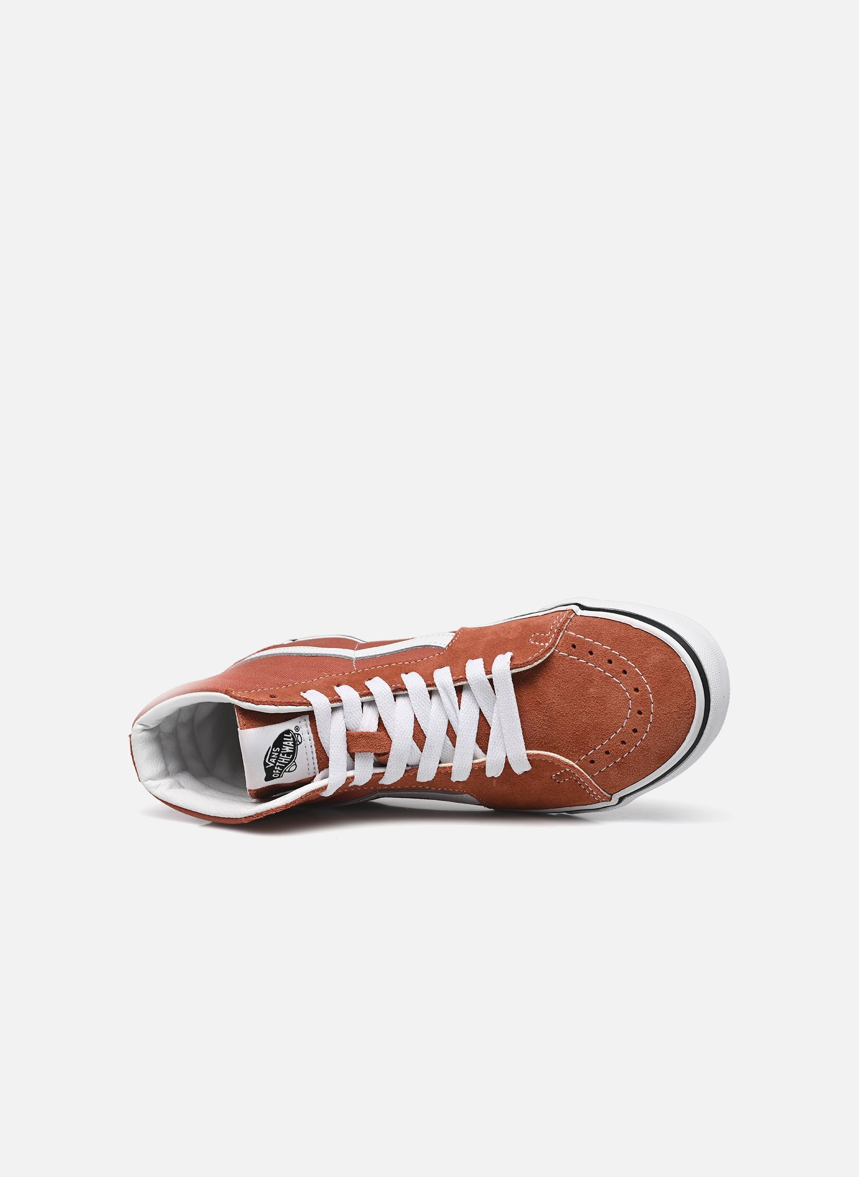 Baskets basses SK8-Hi orange Vans Baskets basses SK8-Hi orange COLOR THEORY AUBURN