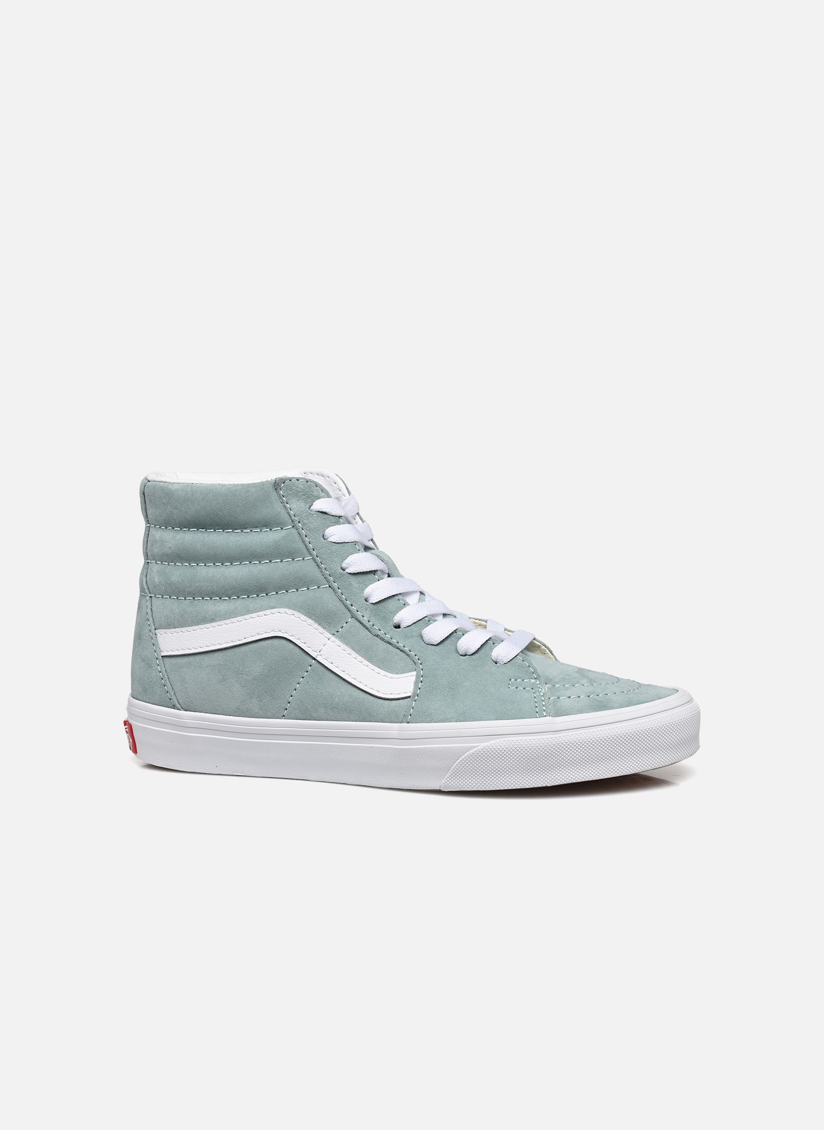 Baskets basses SK8-Hi femme gris Vans Baskets basses SK8-Hi femme gris PIG SUEDE GRAY MIST