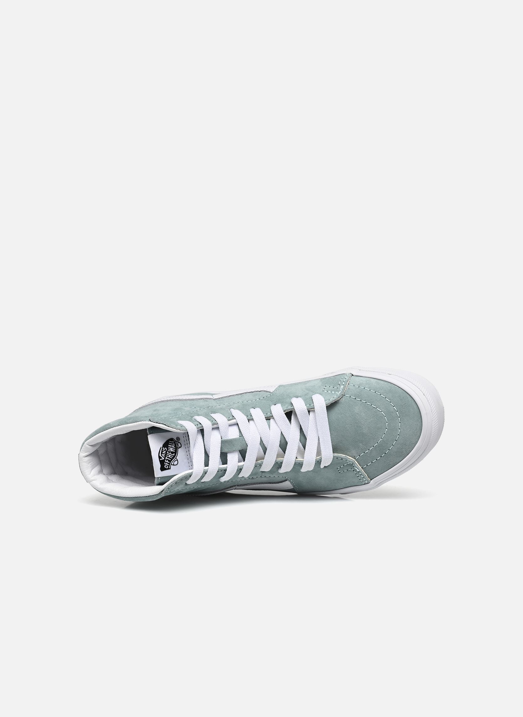 Baskets basses SK8-Hi femme gris Vans Baskets basses SK8-Hi femme gris PIG SUEDE GRAY MIST