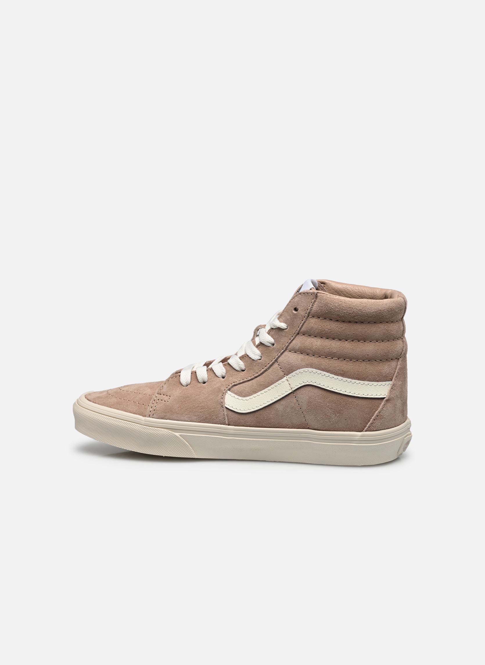 Niedrige Sneaker SK8-Hi damen braun Vans Niedrige Sneaker SK8-Hi damen braun PIG SUEDE WARM TAUPE
