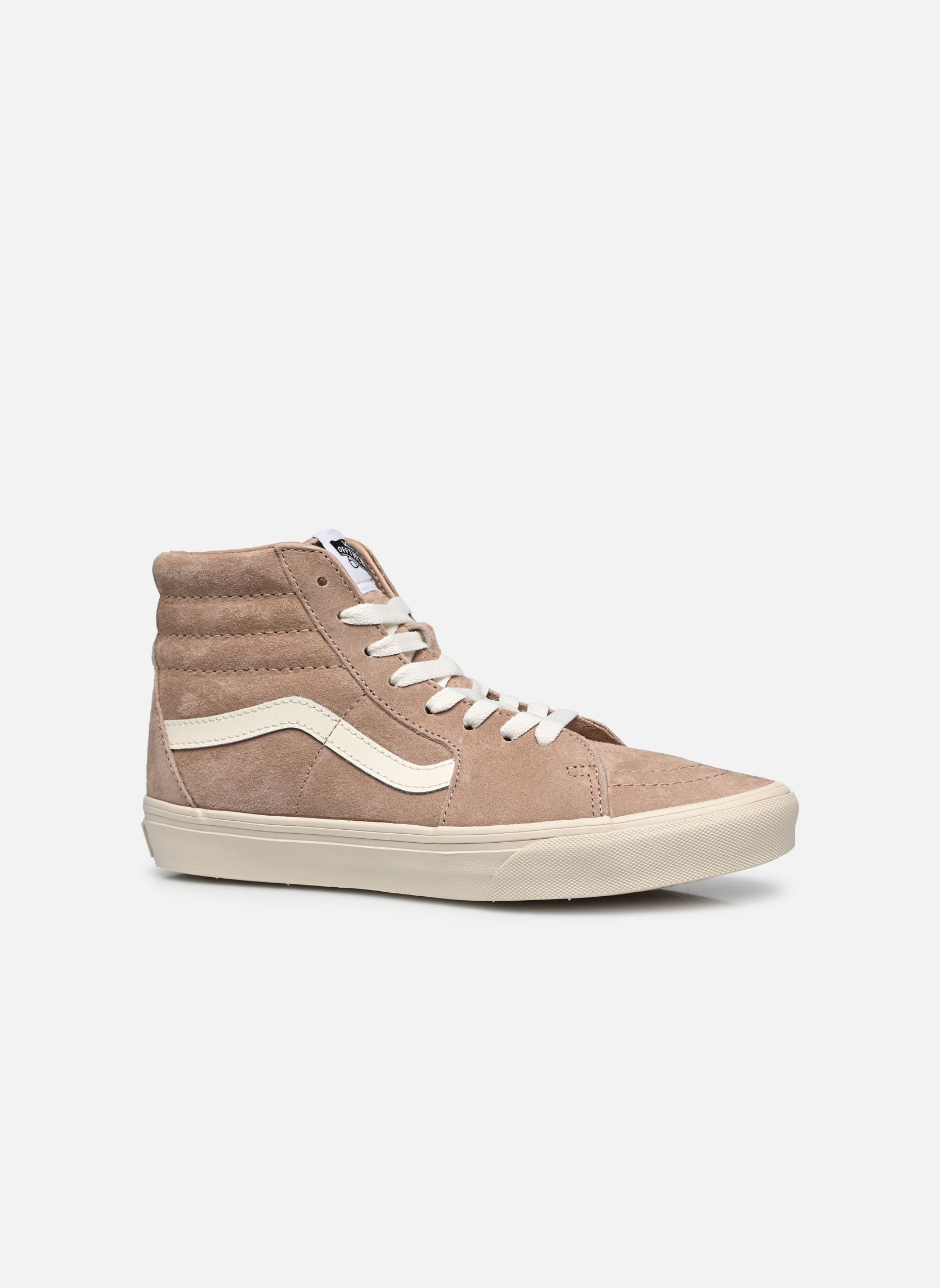 Niedrige Sneaker SK8-Hi damen braun Vans Niedrige Sneaker SK8-Hi damen braun PIG SUEDE WARM TAUPE
