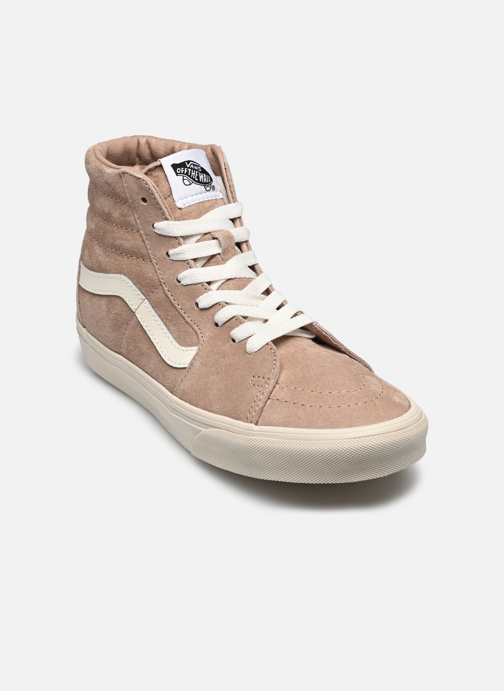 Niedrige Sneaker SK8-Hi damen braun Vans Niedrige Sneaker SK8-Hi damen braun PIG SUEDE WARM TAUPE