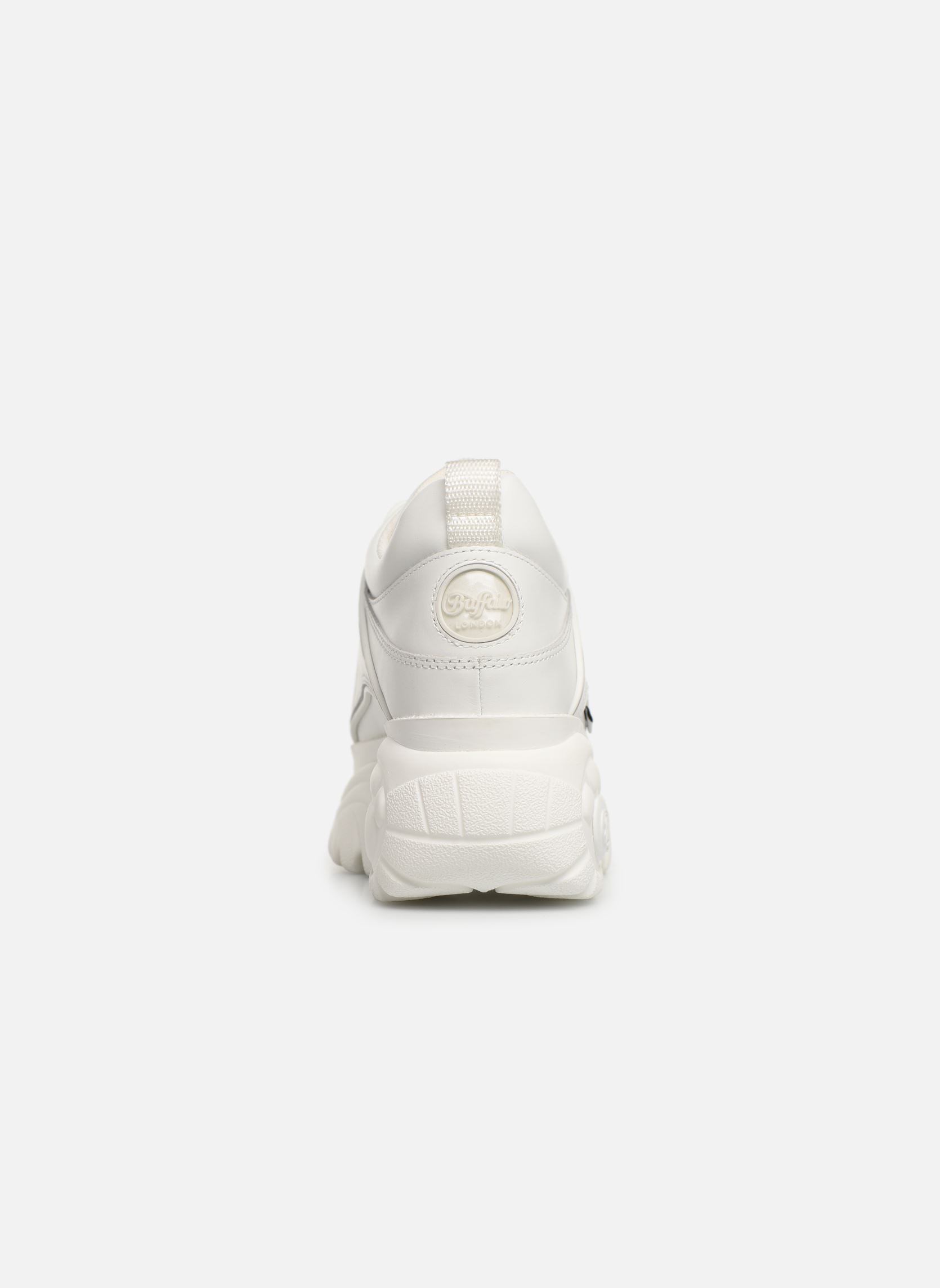 Lage sneakers 1339-14 dames wit Buffalo Lage sneakers 1339-14 dames wit Cow Leather - White