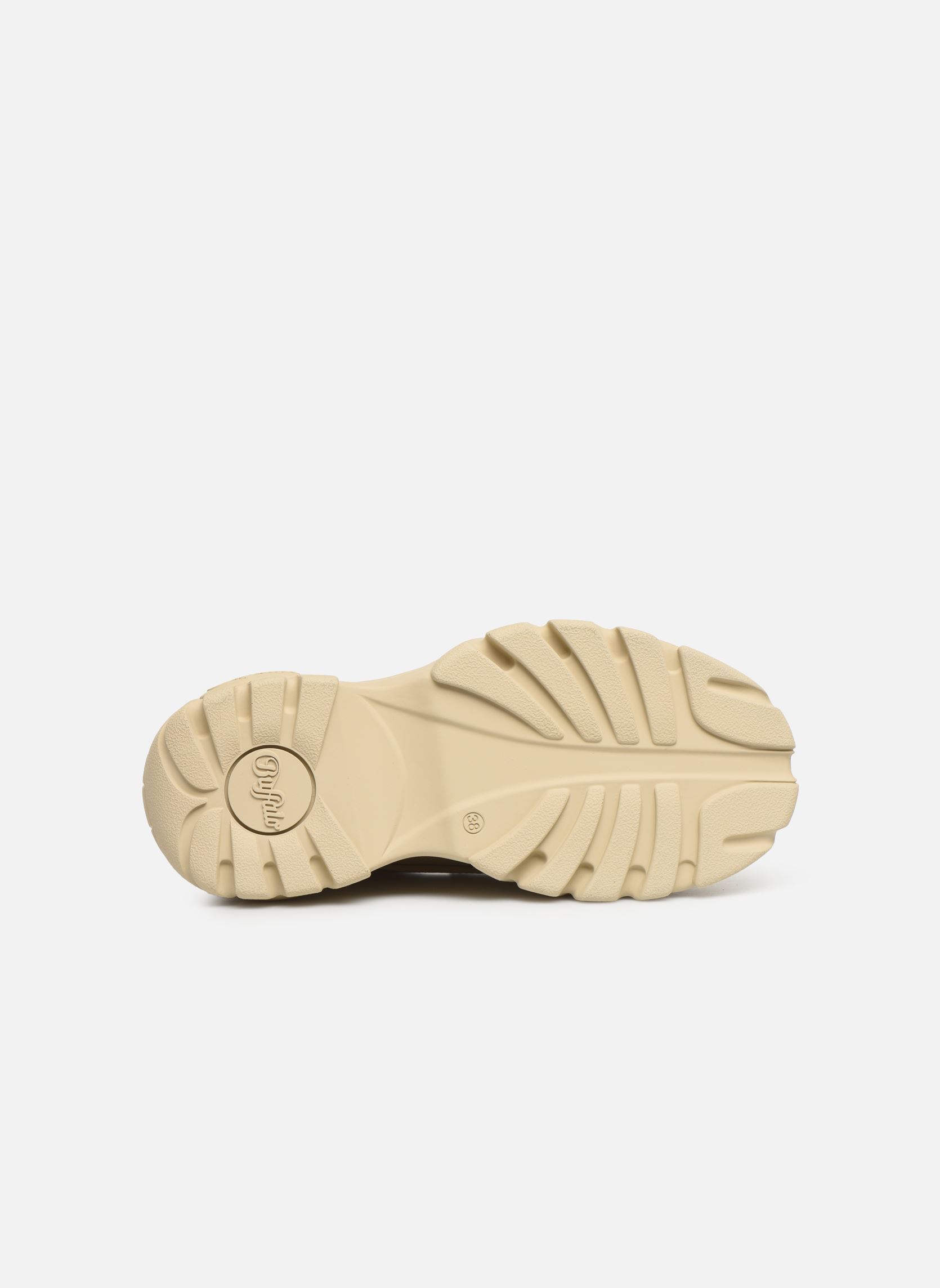 Niedrige Sneaker 1339-14 damen beige Buffalo Niedrige Sneaker 1339-14 damen beige Nubuck Leather - Cream