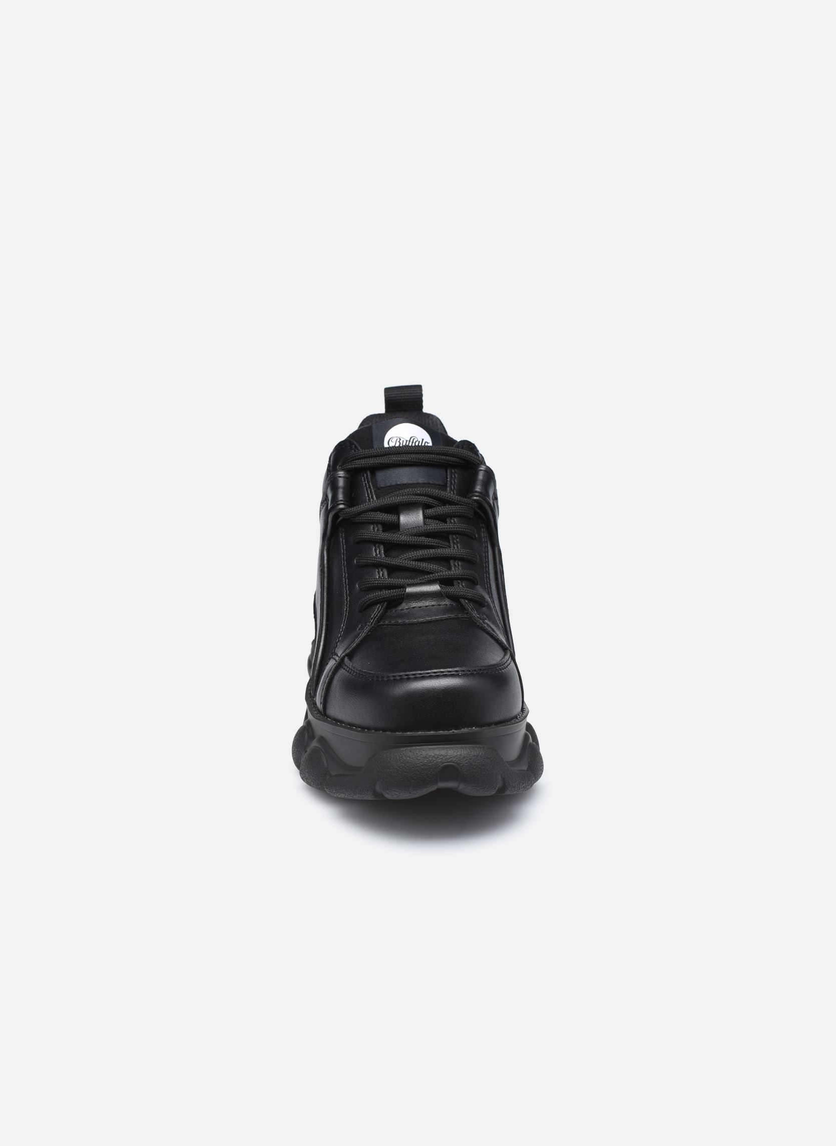 Niedrige Sneaker CORIN damen schwarz Buffalo Niedrige Sneaker CORIN damen schwarz BLACK