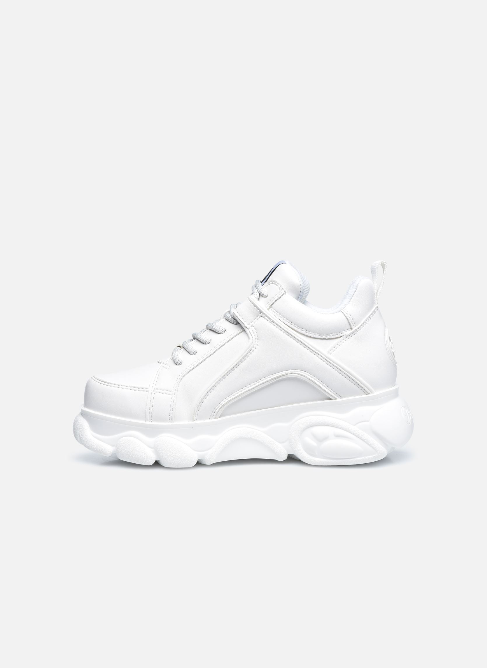Niedrige Sneaker CORIN damen weiß Buffalo Niedrige Sneaker CORIN damen weiß WHITE