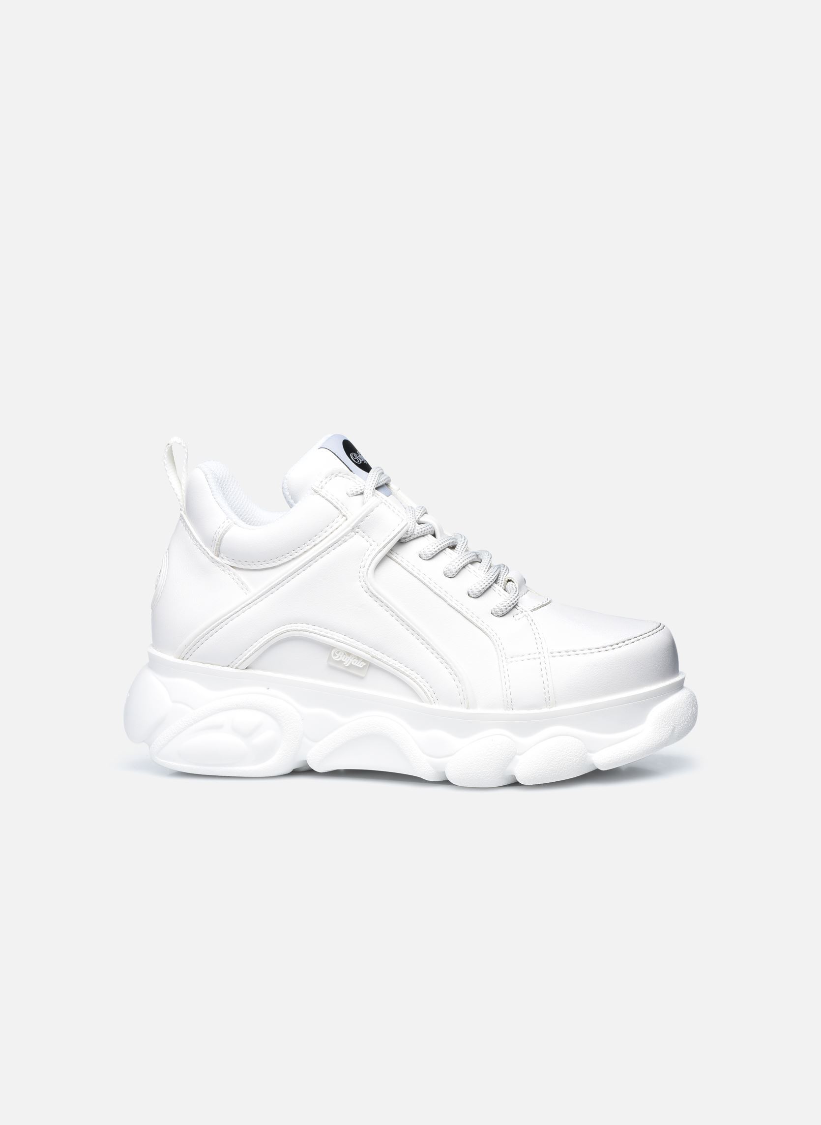Niedrige Sneaker CORIN damen weiß Buffalo Niedrige Sneaker CORIN damen weiß WHITE