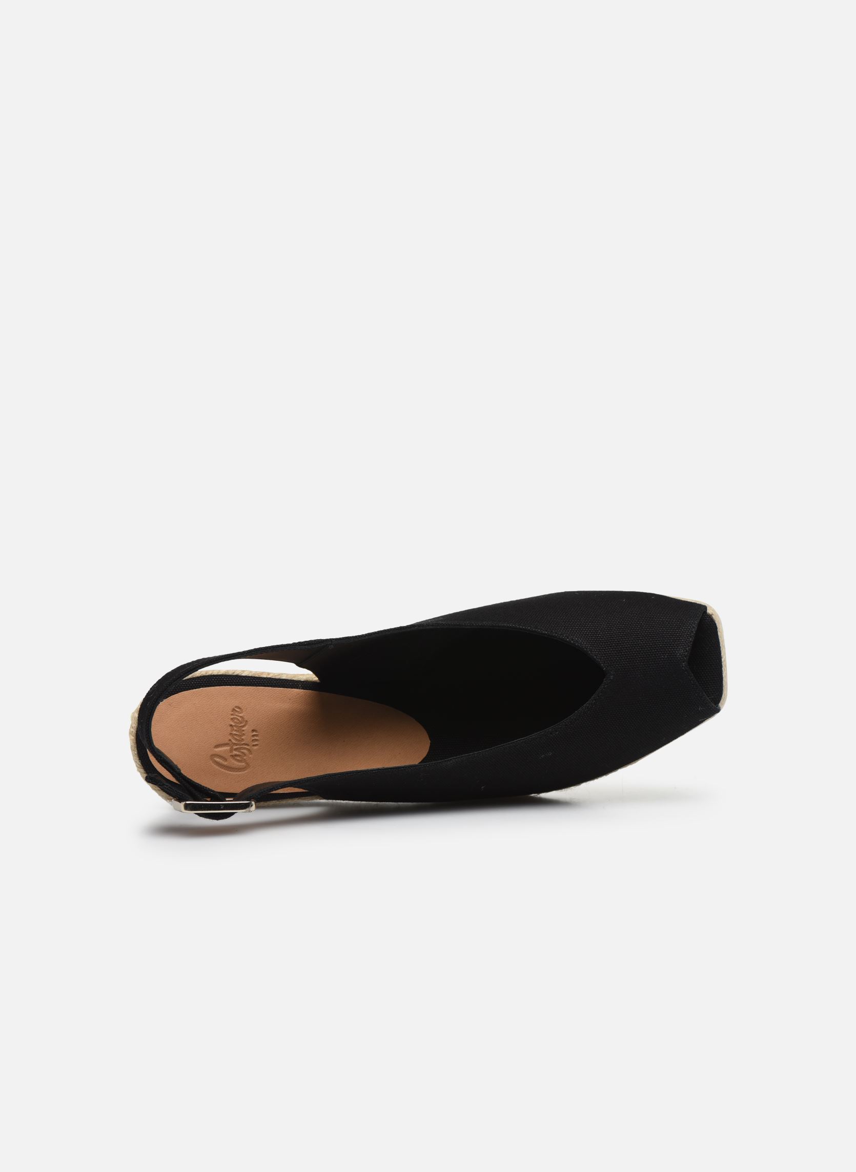 Espadrilles compensées et plateformes Dosalia H6 femme noir Castaner Espadrilles compensées et plateformes Dosalia H6 femme noir NEGRO