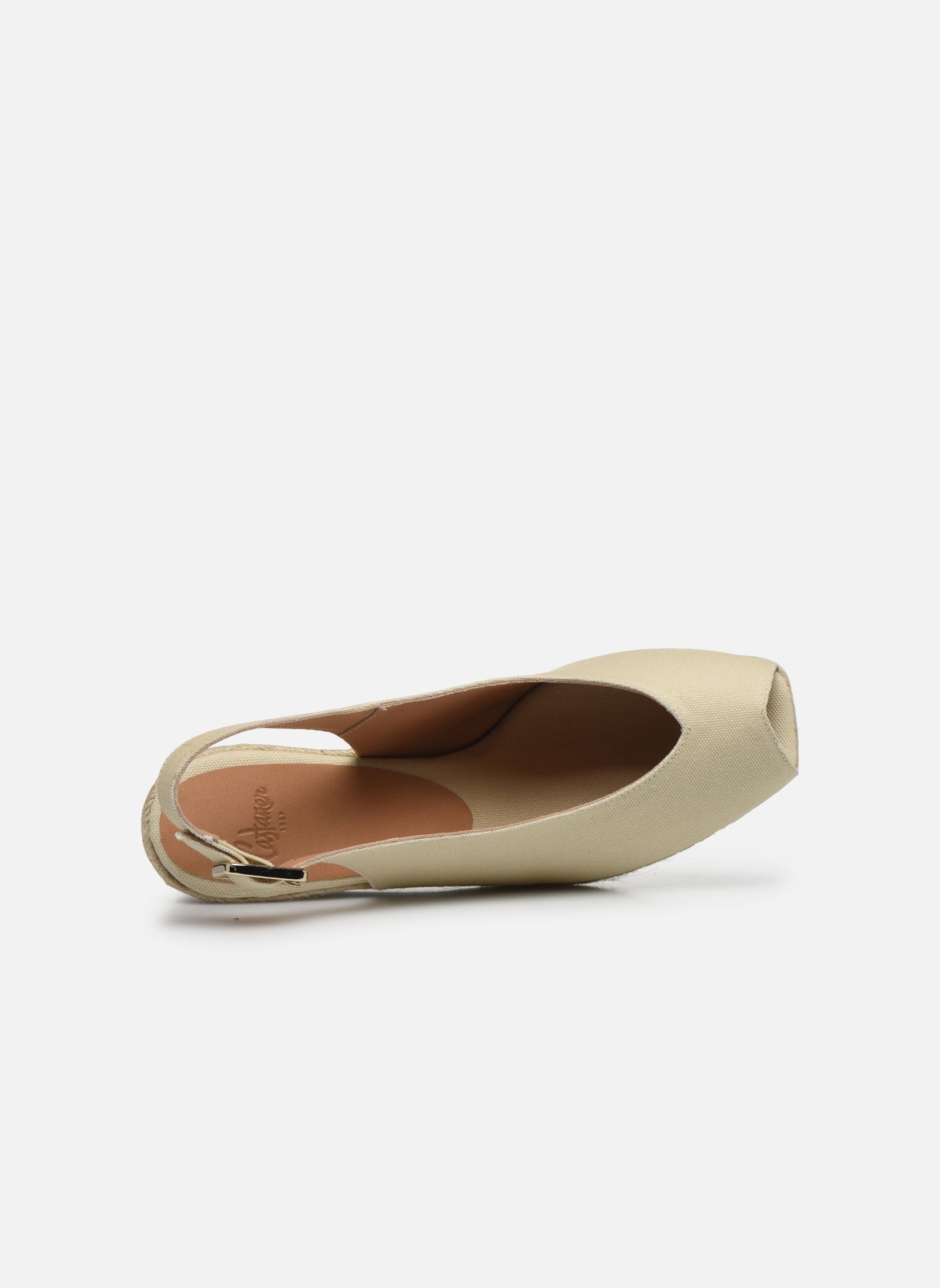 Espadrilles compensées et plateformes Dosalia H6 femme blanc Castaner Espadrilles compensées et plateformes Dosalia H6 femme blanc Ivory