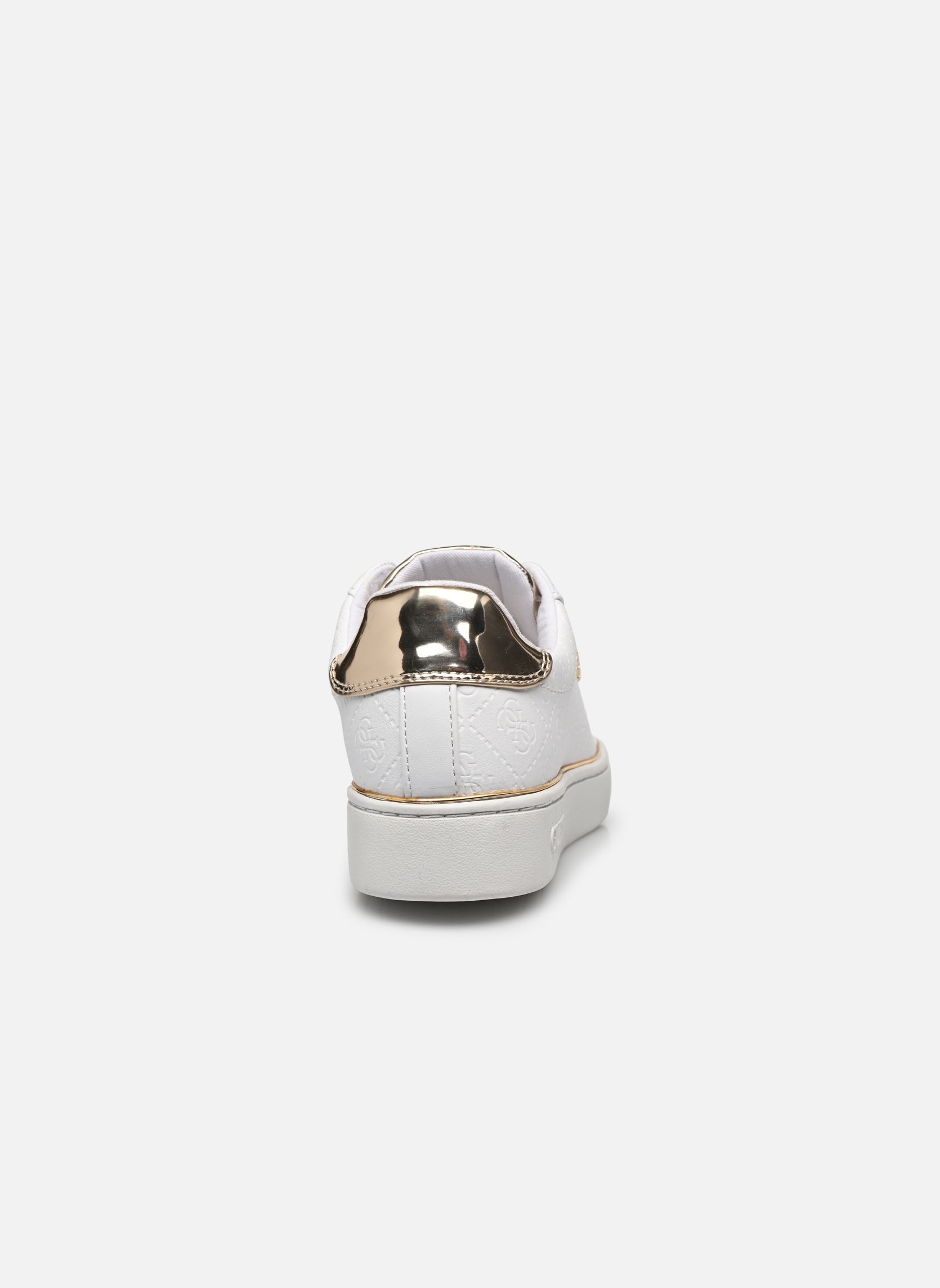 Lage sneakers BECKIE dames wit Guess Lage sneakers BECKIE dames wit White