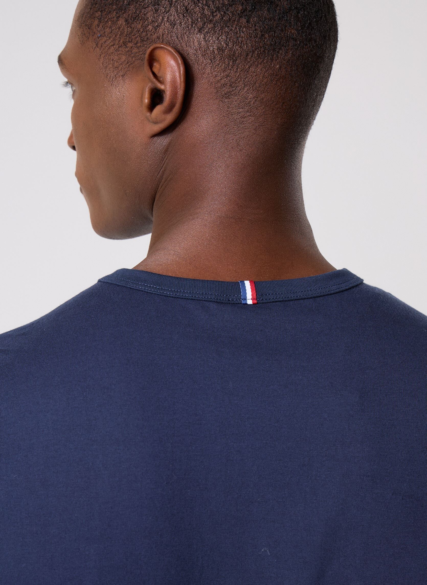 Tee-shirts ESS Tee SS N°1 M homme bleu Le Coq Sportif Tee-shirts ESS Tee SS N°1 M homme bleu Dress Blues1