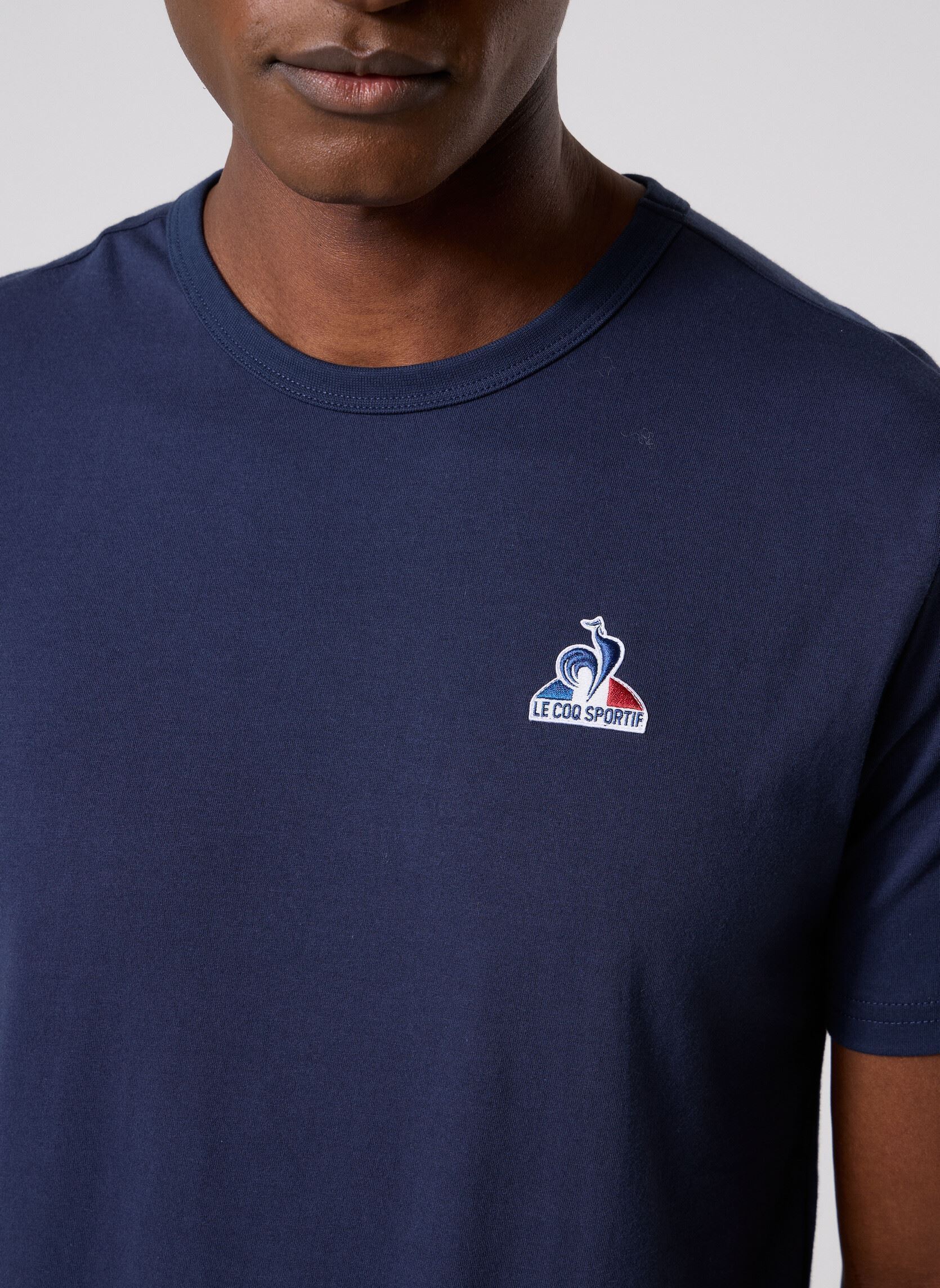 Tee-shirts ESS Tee SS N°1 M homme bleu Le Coq Sportif Tee-shirts ESS Tee SS N°1 M homme bleu Dress Blues1