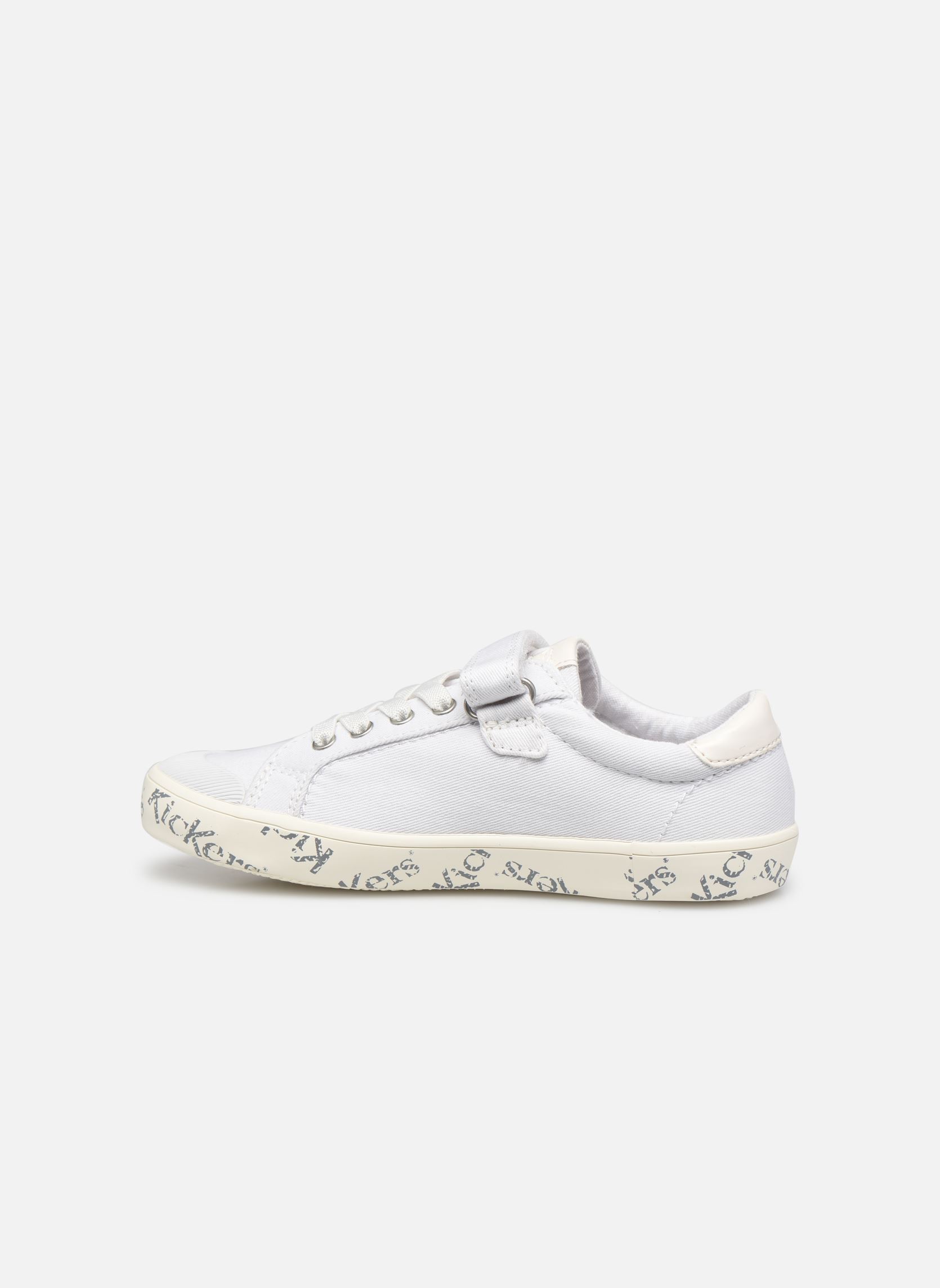 Baskets basses Gody fille blanc Kickers Baskets basses Gody fille blanc BLANC 3