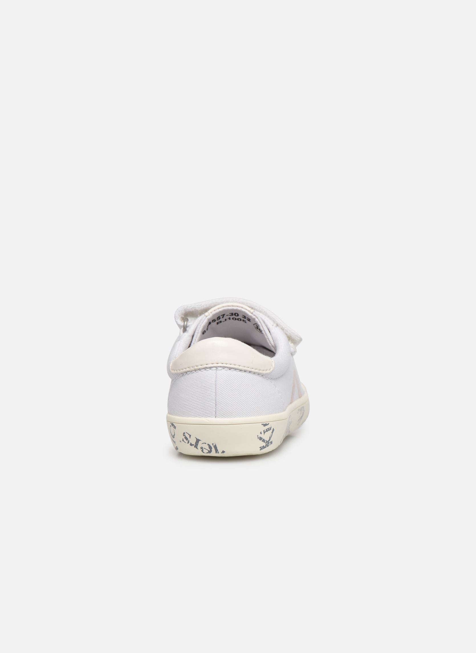 Baskets basses Gody fille blanc Kickers Baskets basses Gody fille blanc BLANC 3