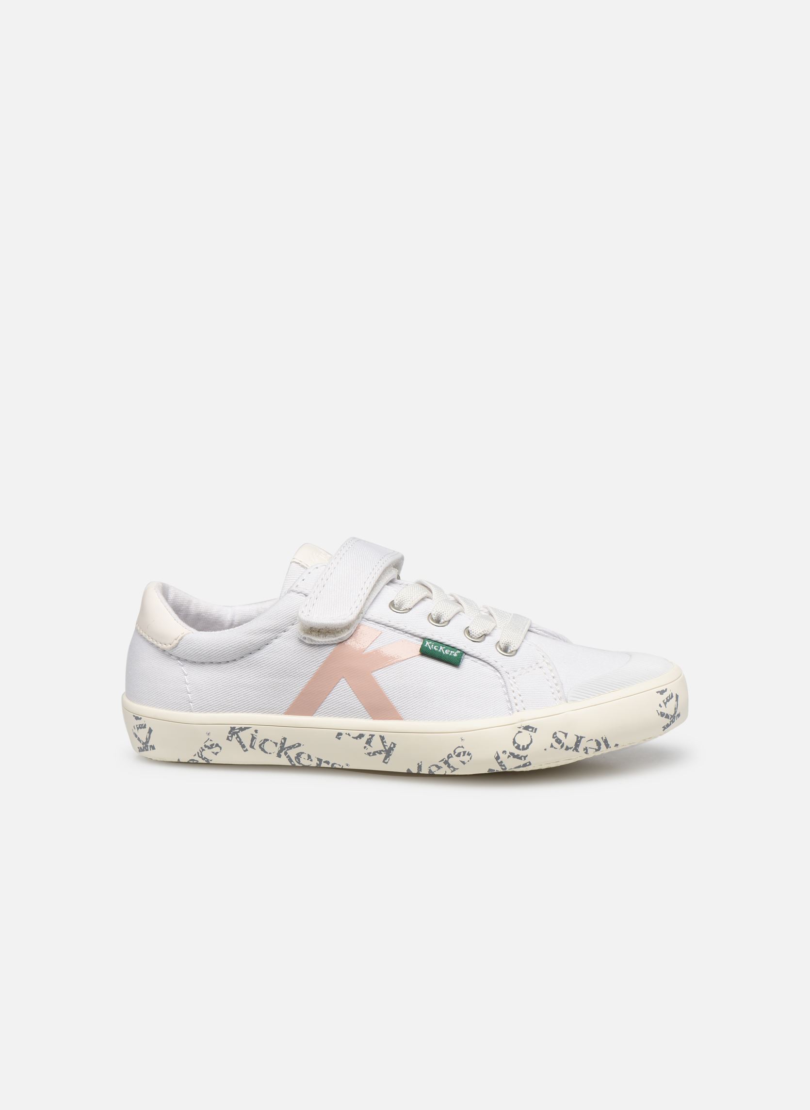 Baskets basses Gody fille blanc Kickers Baskets basses Gody fille blanc BLANC 3