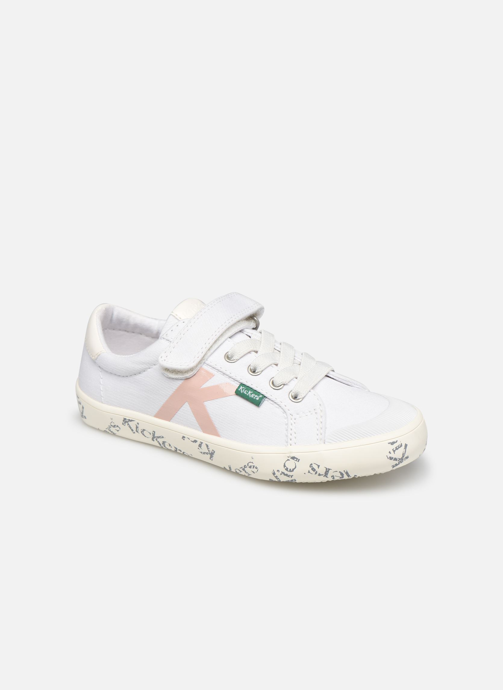 Baskets basses Gody fille blanc Kickers Baskets basses Gody fille blanc BLANC 3