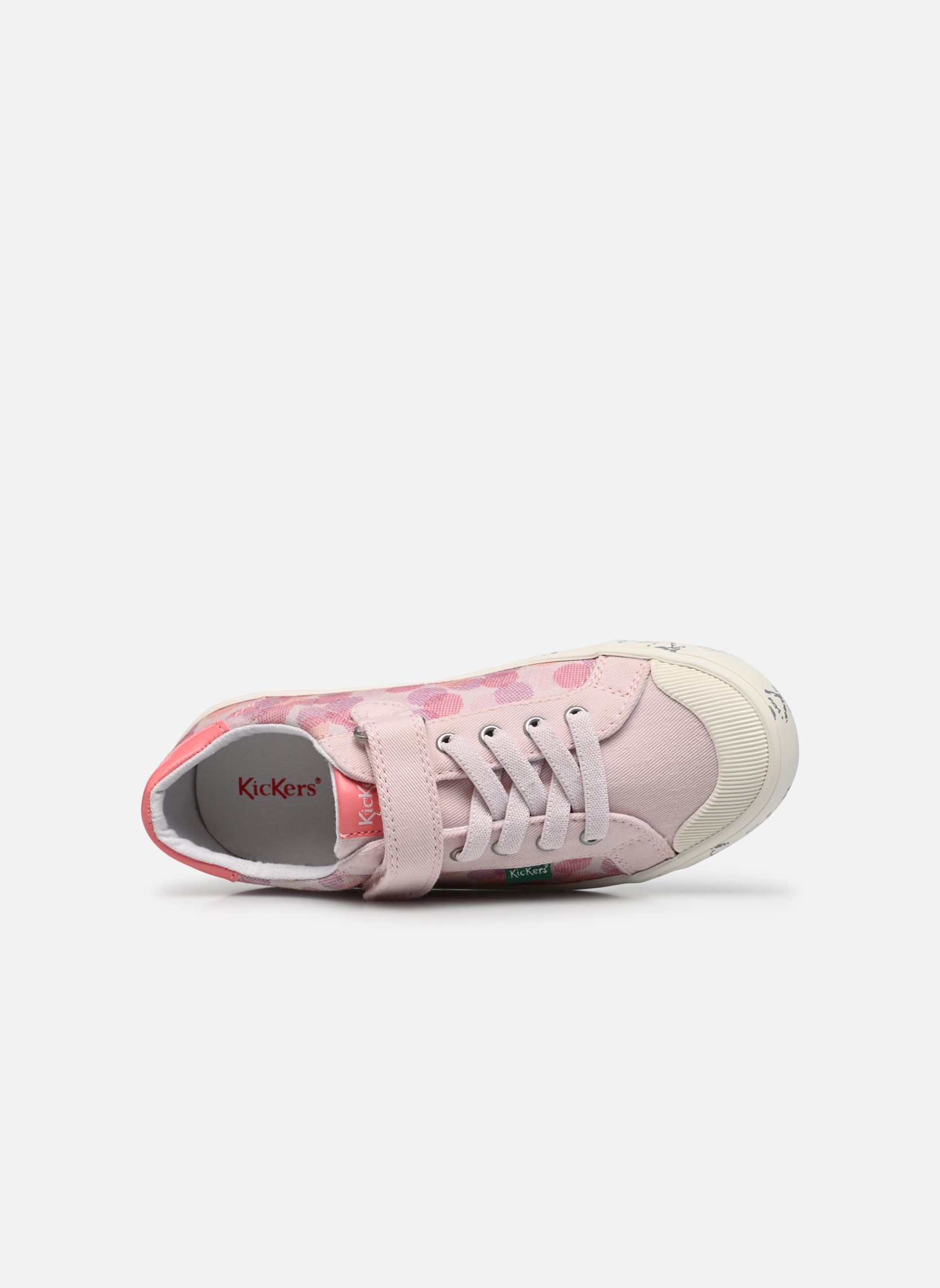 Niedrige Sneaker Gody mädchen rosa Kickers Niedrige Sneaker Gody mädchen rosa ROSE POIS MULTICO