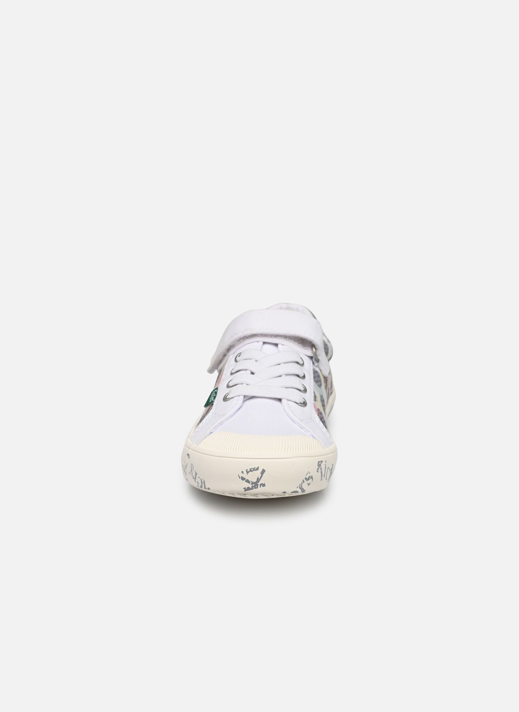 Baskets basses Gody fille blanc Kickers Baskets basses Gody fille blanc BLANC POIS MULTICO