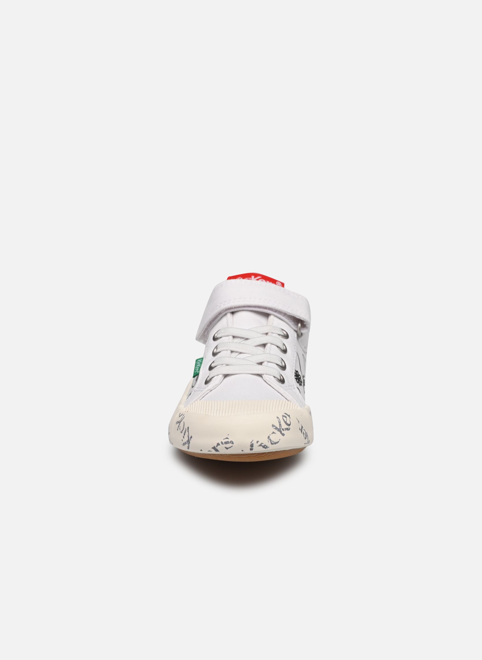 Niedrige Sneaker Gody weiß Kickers Niedrige Sneaker Gody weiß BLANC IMPRIMÉ