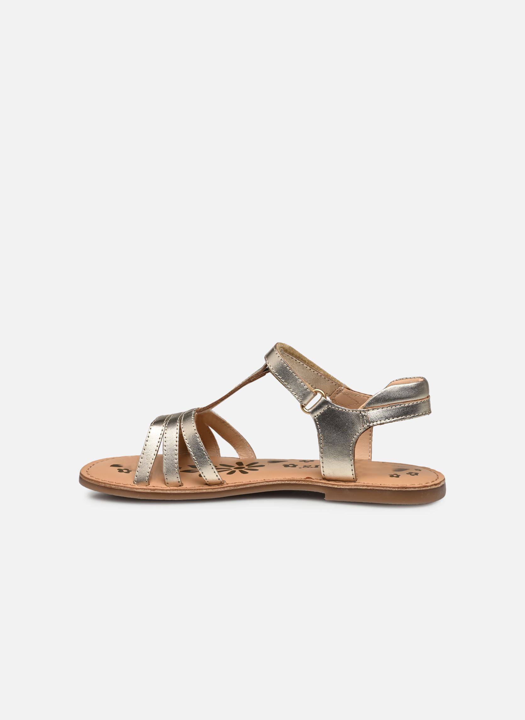 Sandales Diamanto fille or et bronze Kickers Sandales Diamanto fille or et bronze OR
