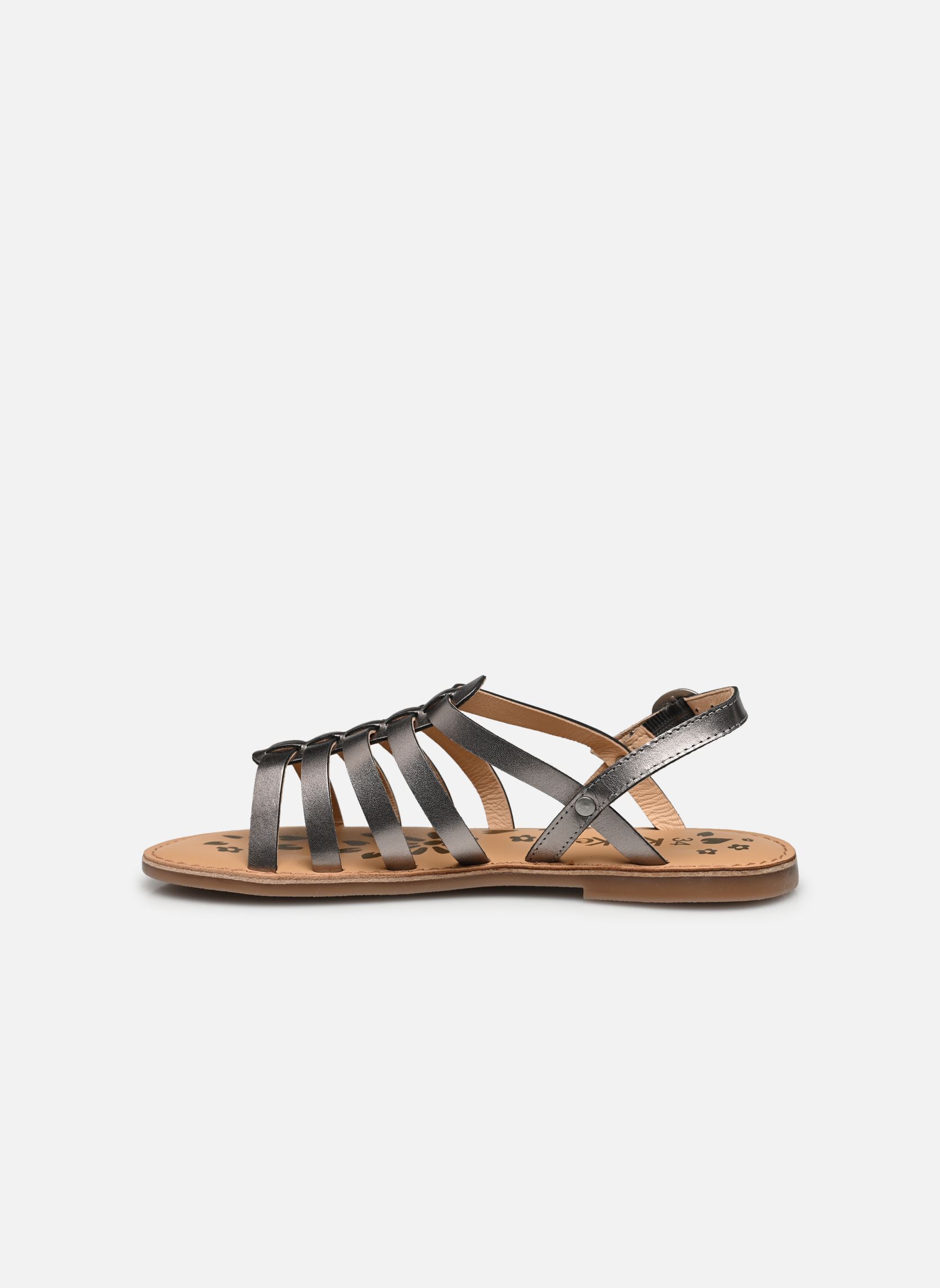 Sandales Dixon fille argent Kickers Sandales Dixon fille argent ARGENT N