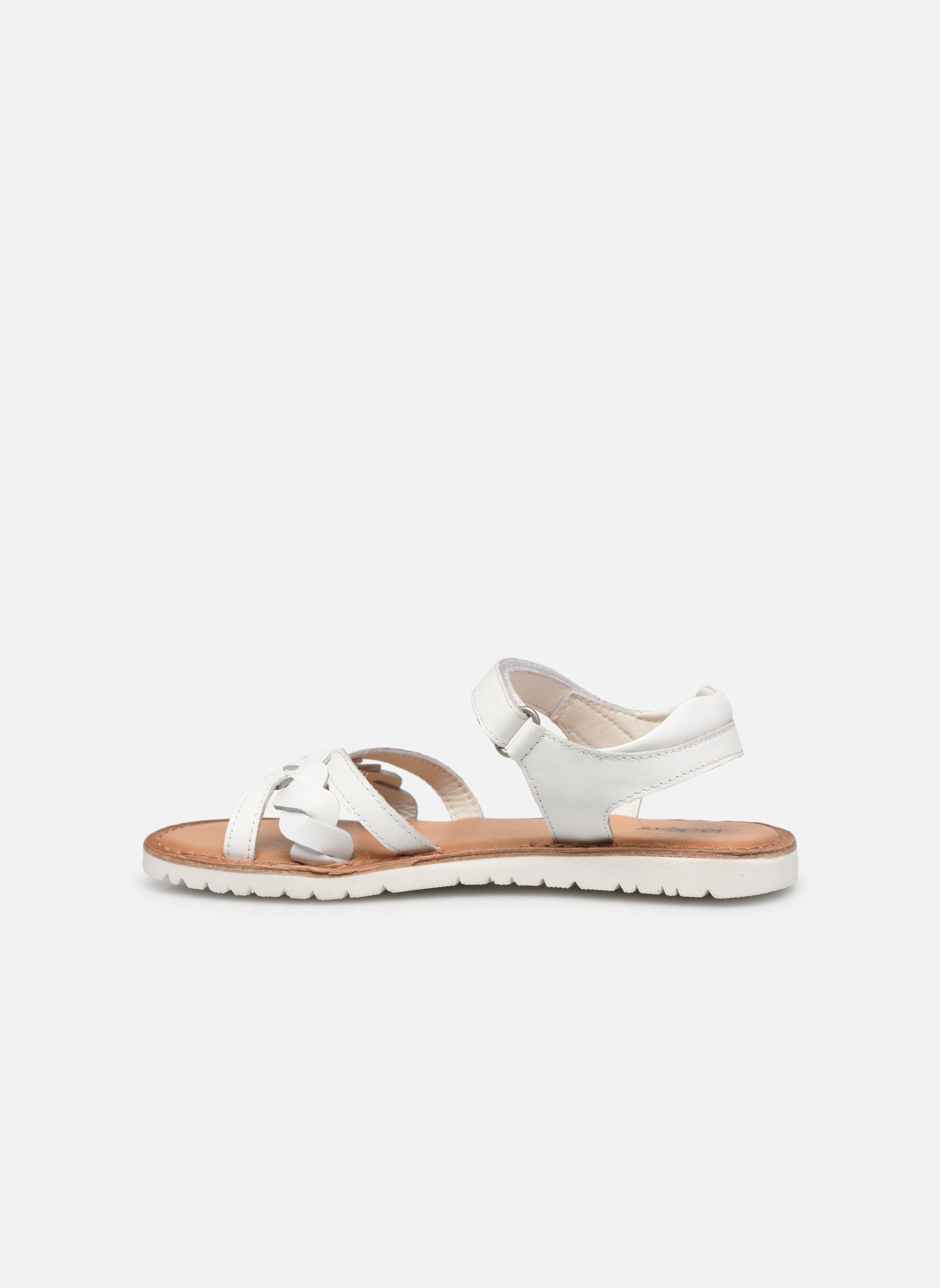Sandalen Betty E mädchen weiß Kickers Sandalen Betty E mädchen weiß BLANC 2