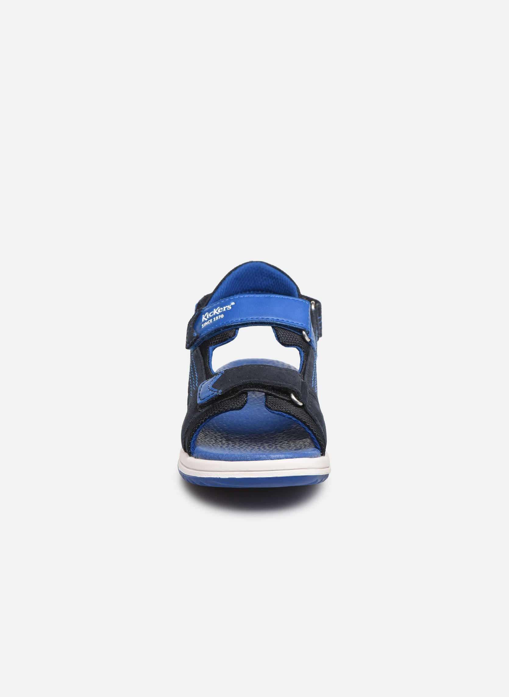 Sandalen Plane jungen blau Kickers Sandalen Plane jungen blau MARINE BLEU