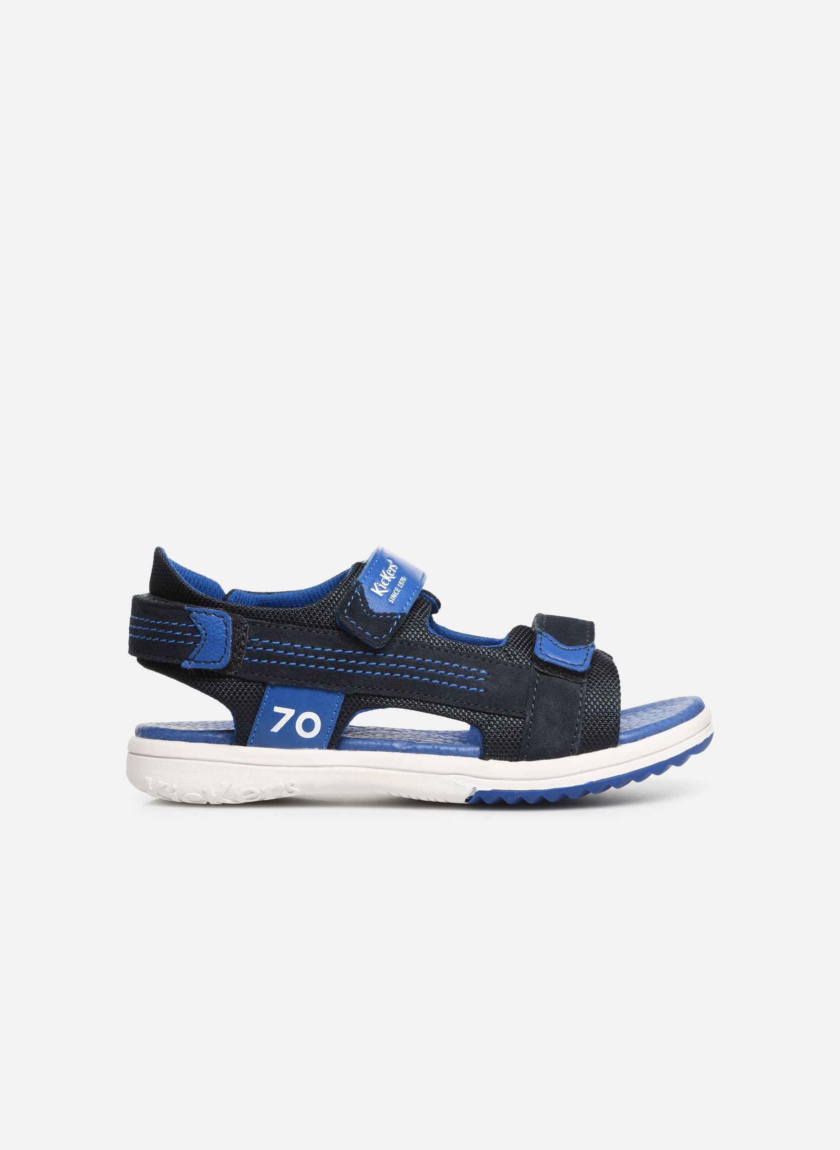 Sandalen Plane jungen blau Kickers Sandalen Plane jungen blau MARINE BLEU