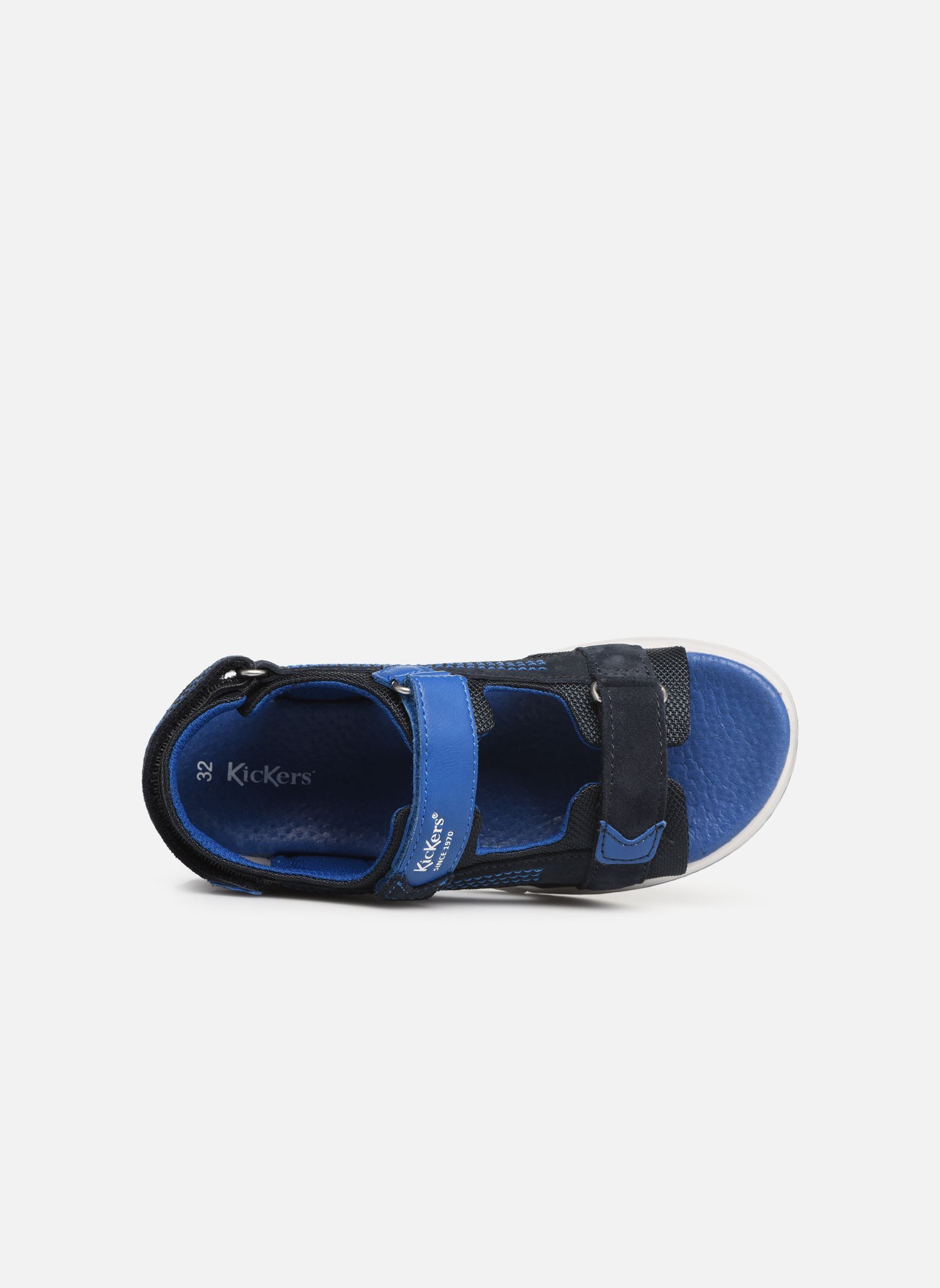 Sandalen Plane jungen blau Kickers Sandalen Plane jungen blau MARINE BLEU