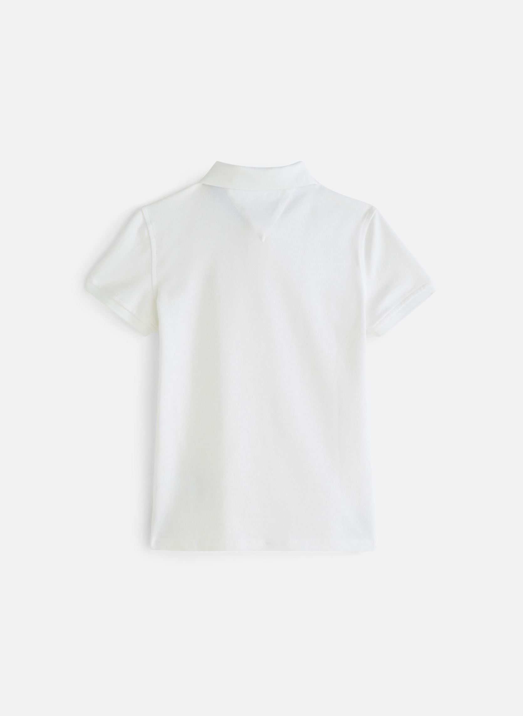 Polos Boys Tommy Polo SS garçon blanc Tommy Hilfiger Polos Boys Tommy Polo SS garçon blanc BRIGHT WHITE