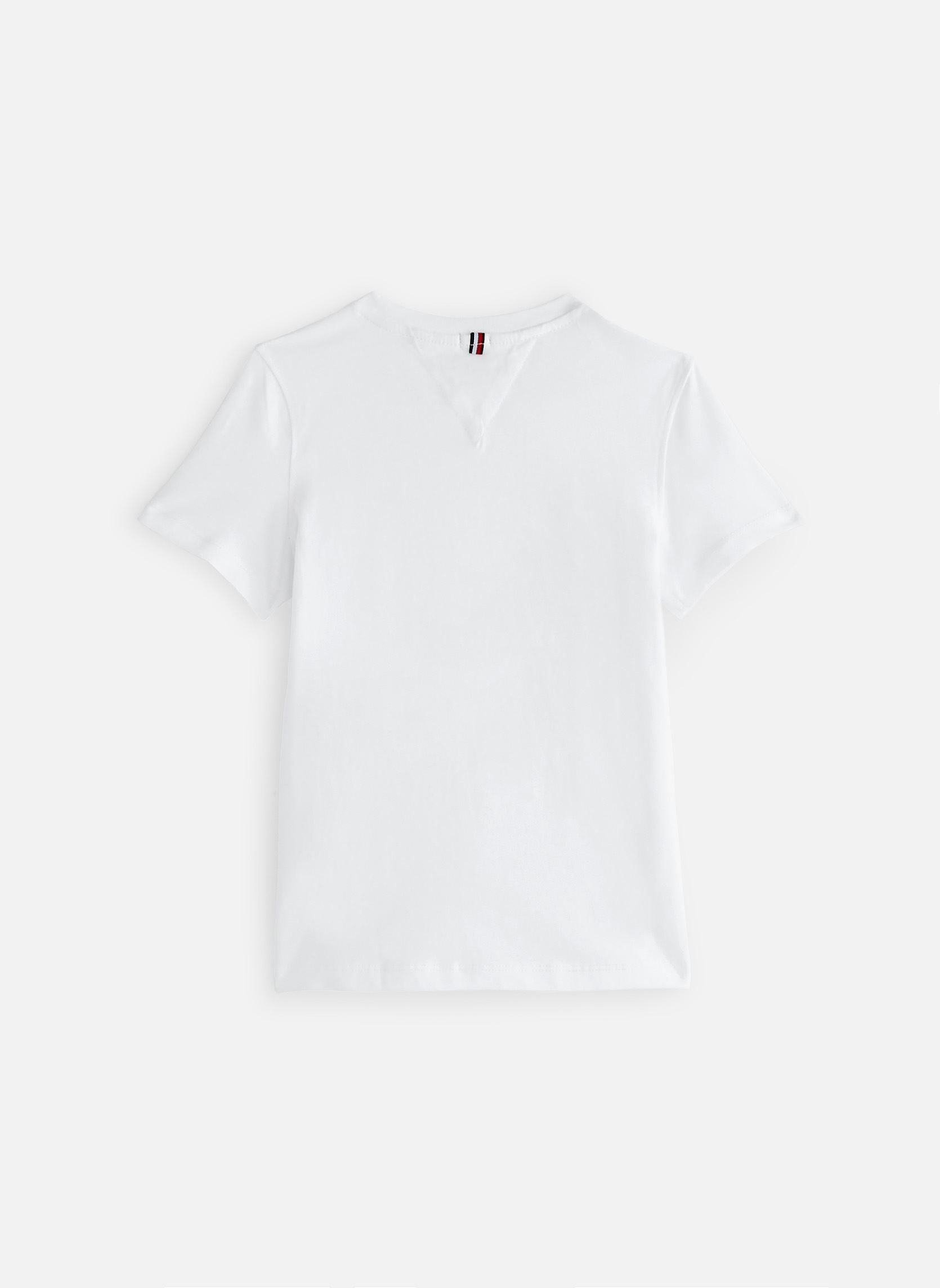 T-Shirts Boys Basic Cn Knit S jungen weiß Tommy Hilfiger T-Shirts Boys Basic Cn Knit S jungen weiß Bright white