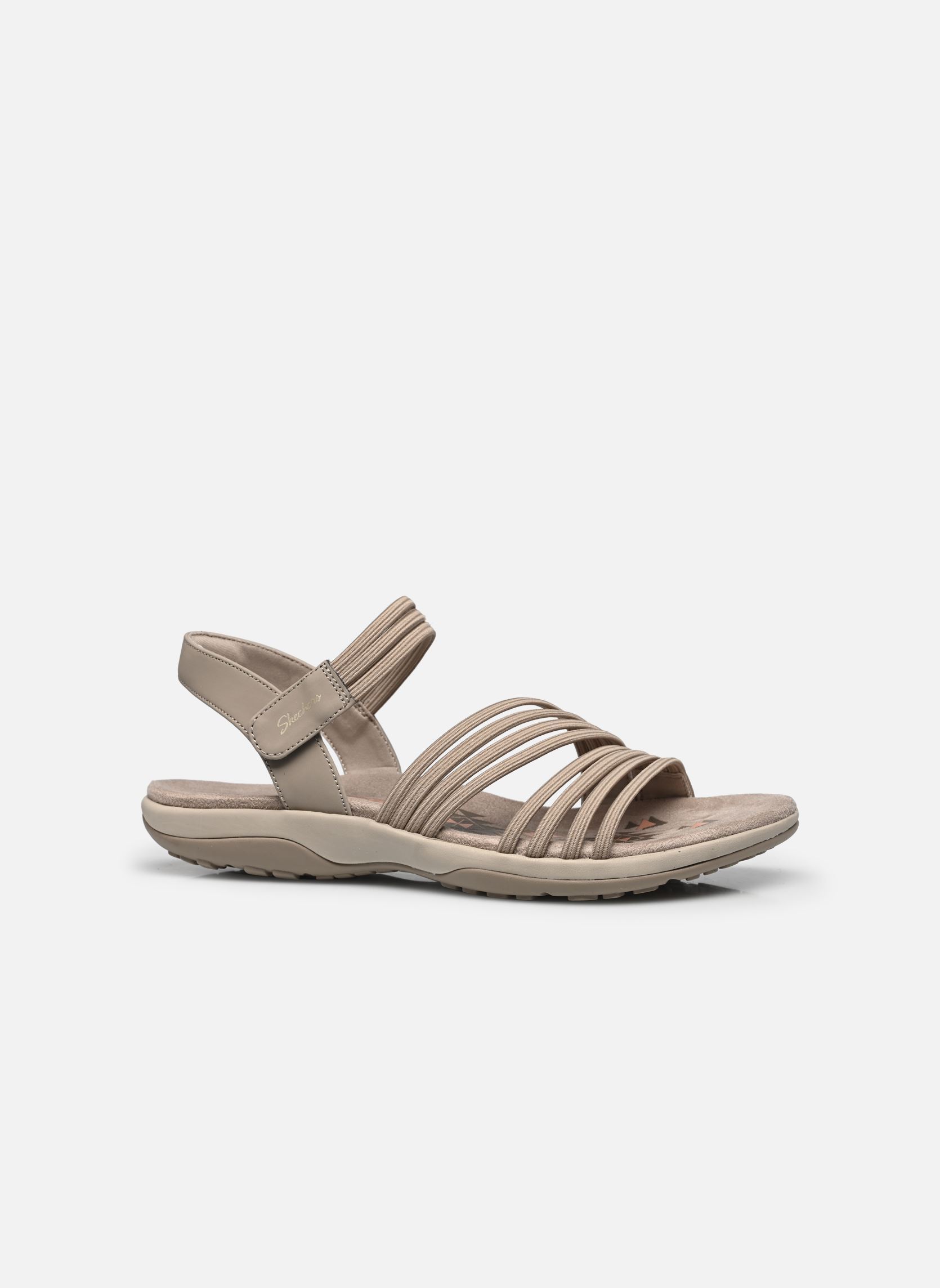 Sandales Reggae Slim femme beige Skechers Sandales Reggae Slim femme beige TPE