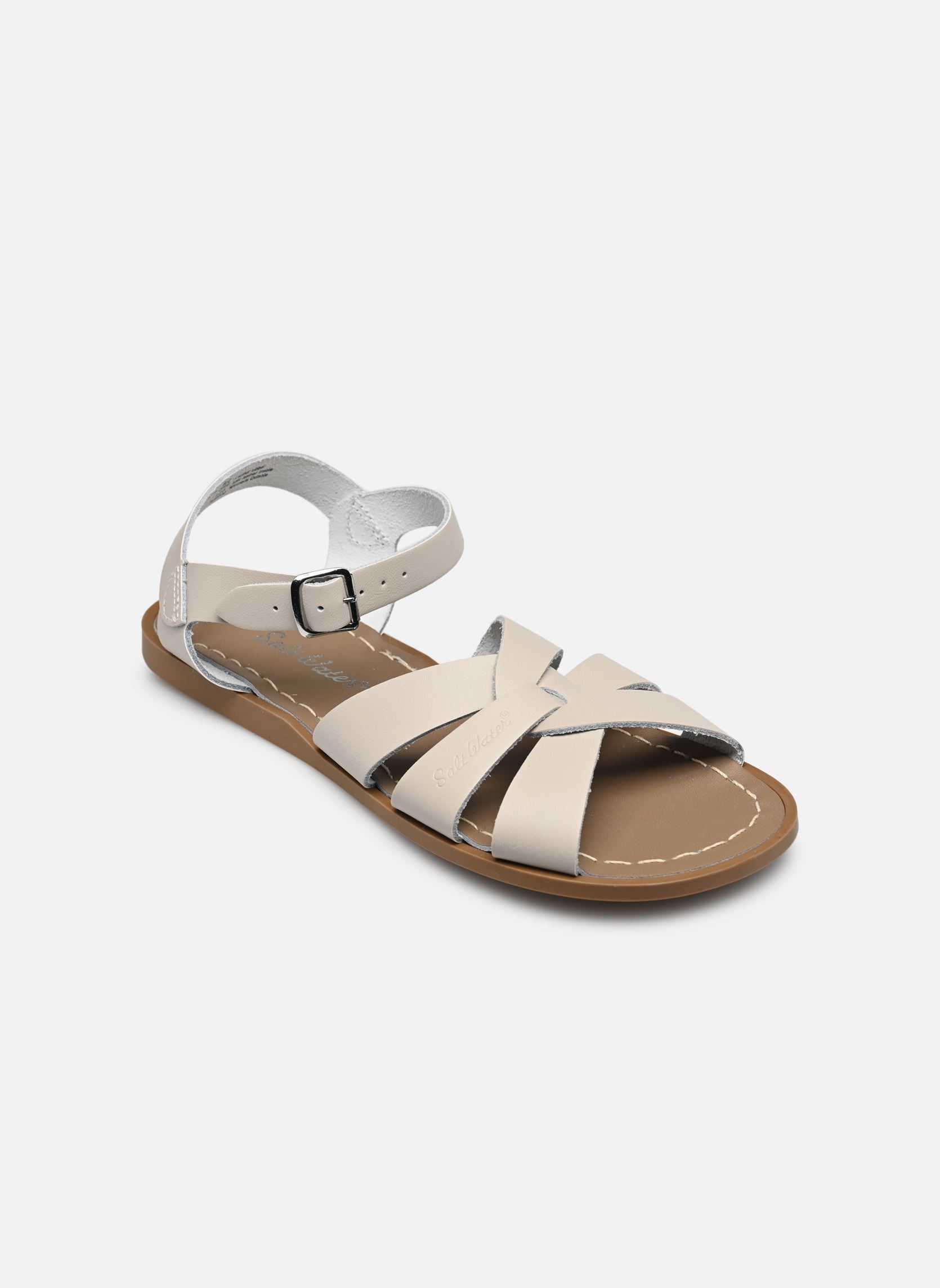 Salt-Water Flache Sandalen Original damen grau online kaufen