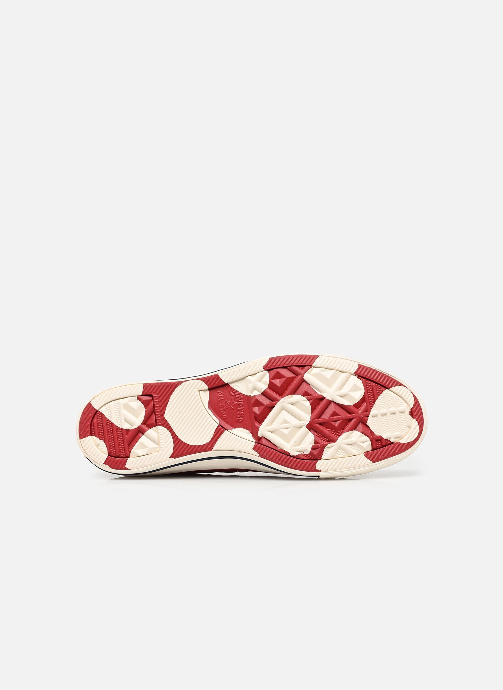 Leinen-Sneaker Chuck Taylor All Star Hearts Ox damen rot Converse Leinen-Sneaker Chuck Taylor All Star Hearts Ox damen rot Days Ahead/Egret/Navy