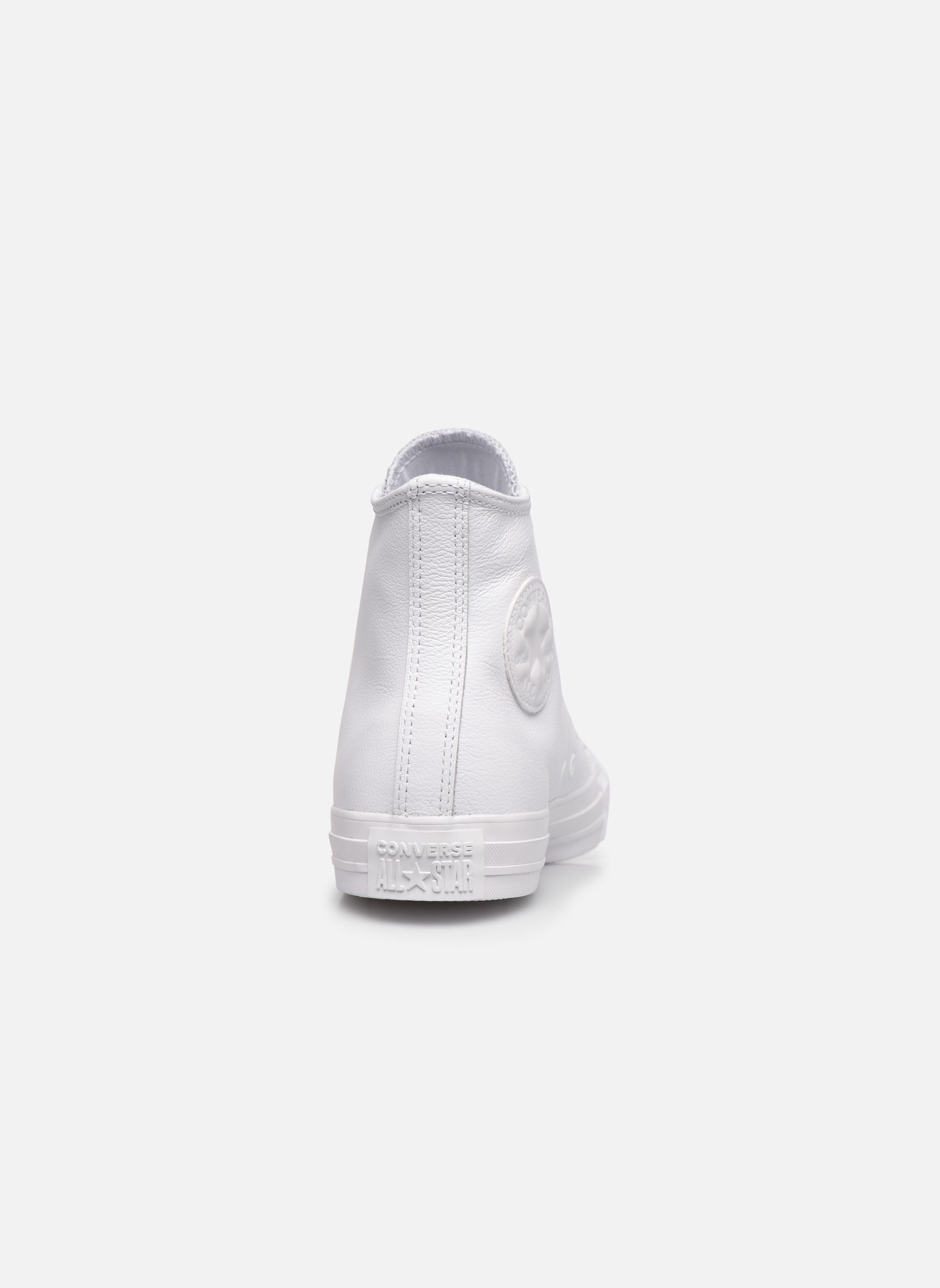 Knöchelhohe Sneaker Chuck Taylor All Star Hi weiß Converse Knöchelhohe Sneaker Chuck Taylor All Star Hi weiß WHITE MONOCHROME