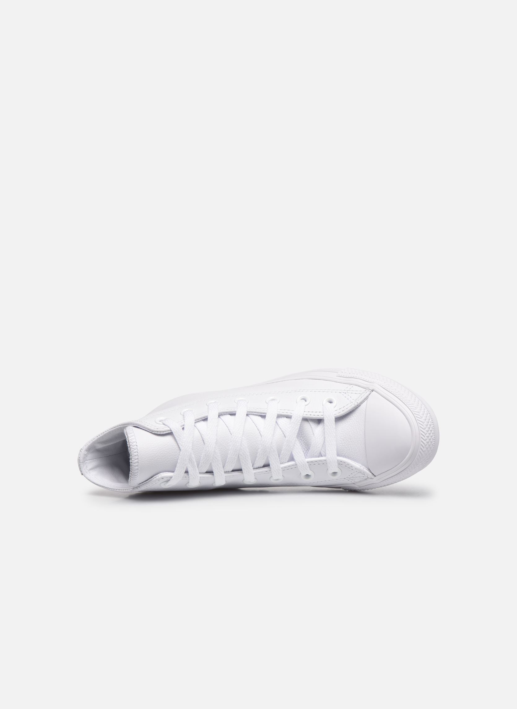 Knöchelhohe Sneaker Chuck Taylor All Star Hi weiß Converse Knöchelhohe Sneaker Chuck Taylor All Star Hi weiß WHITE MONOCHROME