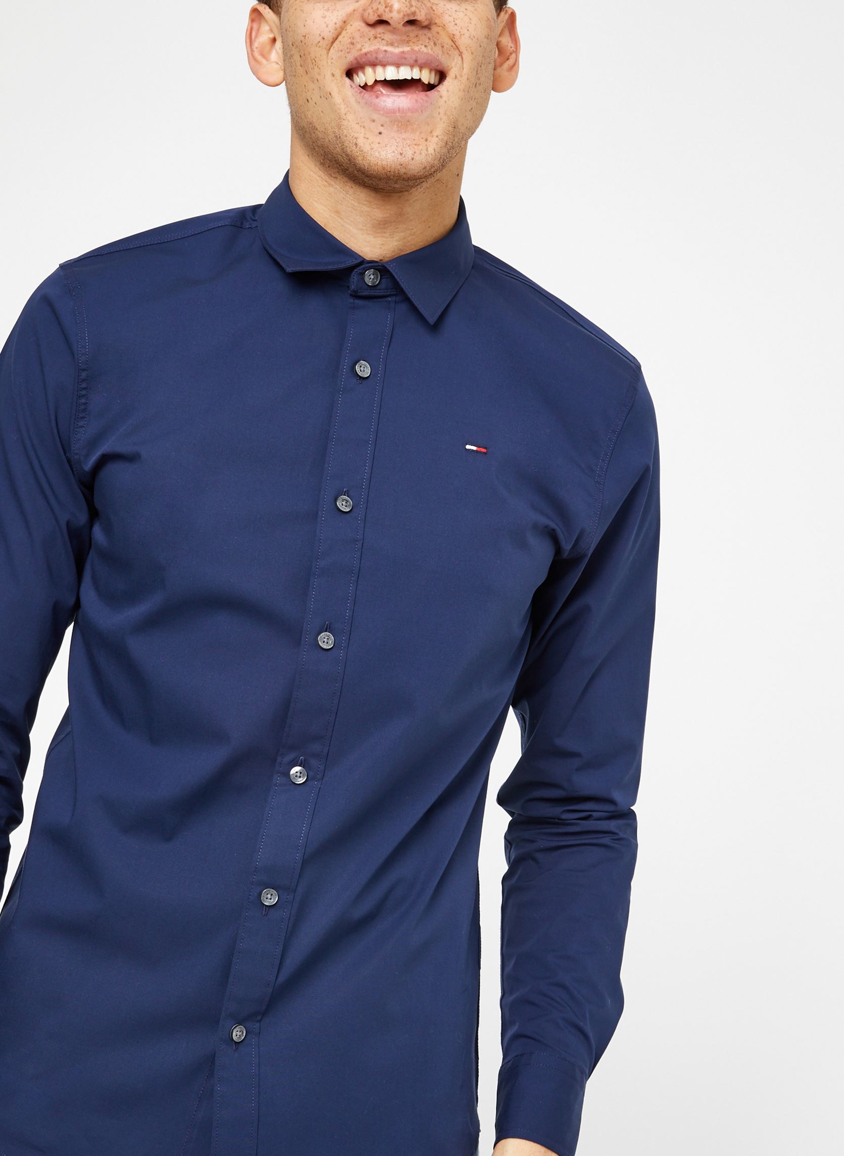Chemise Tommy Jeans TJM ORIGINAL STRETCH SHIRT EU - vue 7