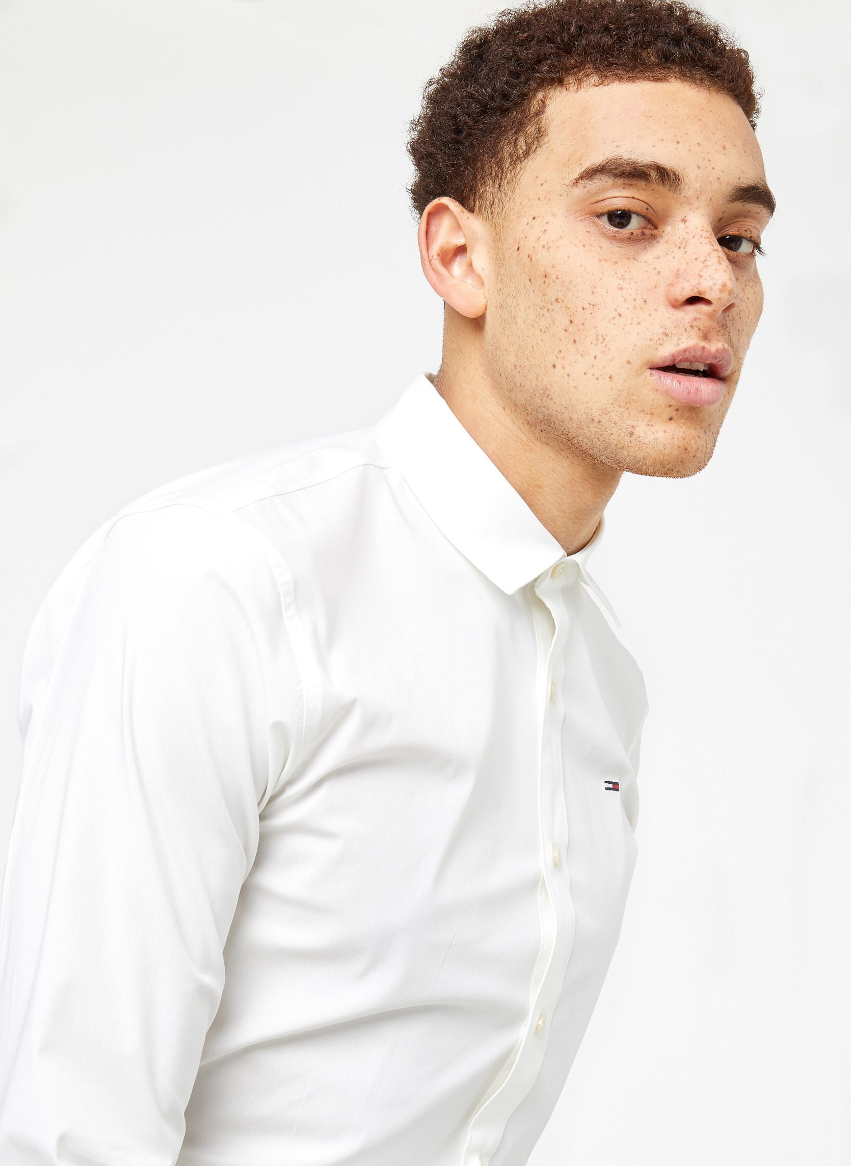 Chemise Tommy Jeans TJM ORIGINAL STRETCH SHIRT EU - vue 8