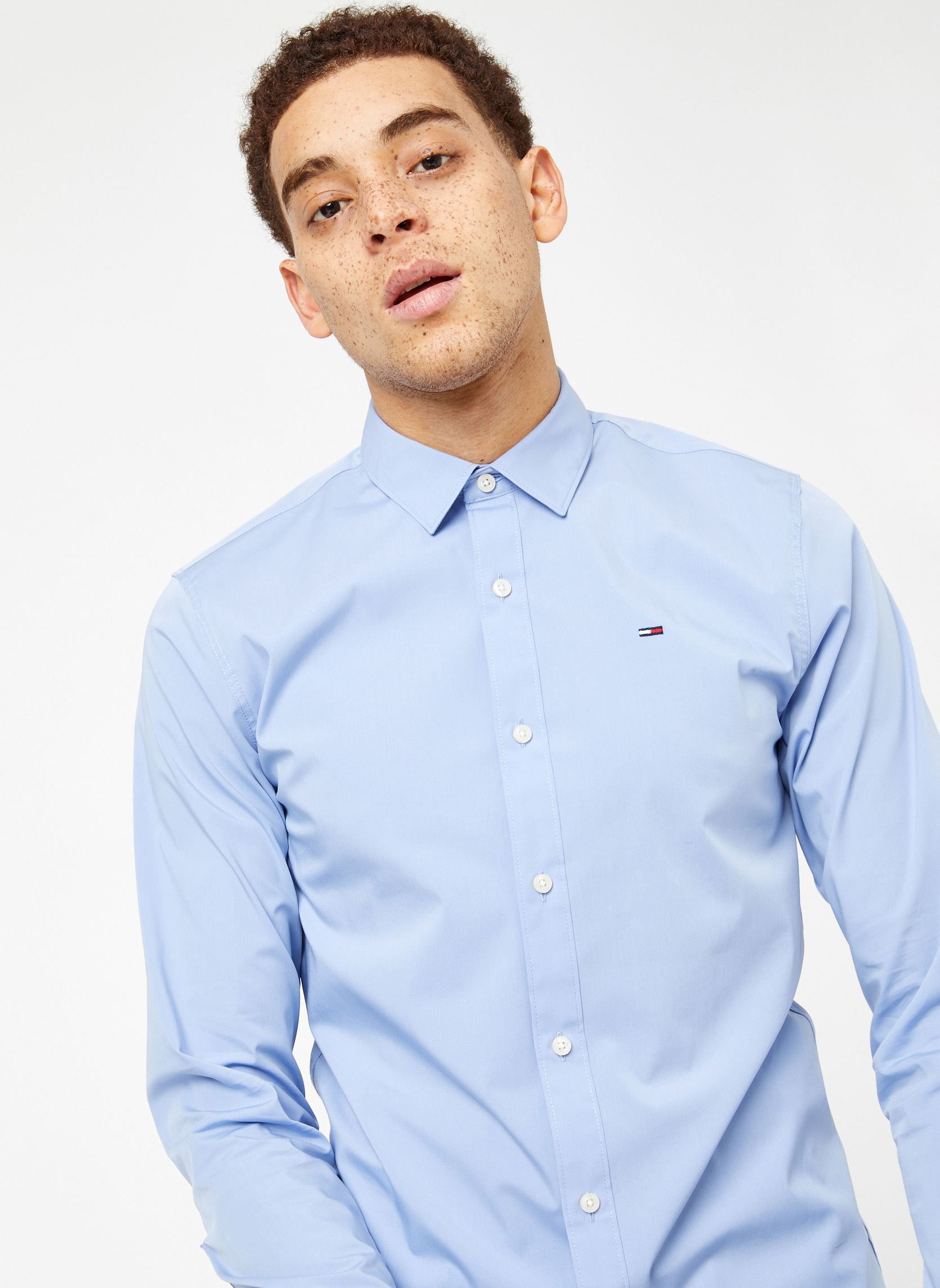 Chemise Tommy Jeans TJM ORIGINAL STRETCH SHIRT EU - vue 5